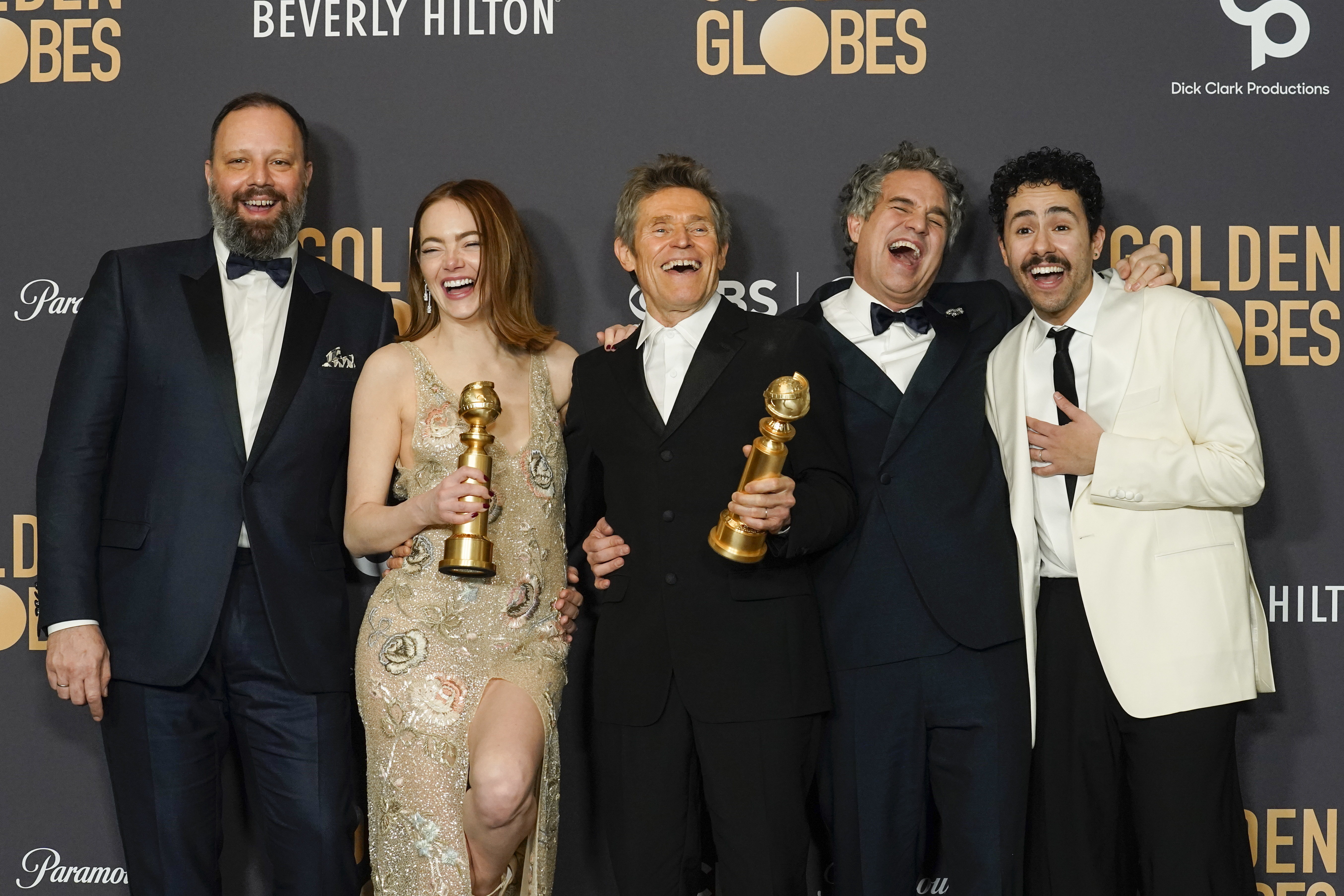 Some favourites secured their expected wins at the 2024 Golden Globes. Photo / AP