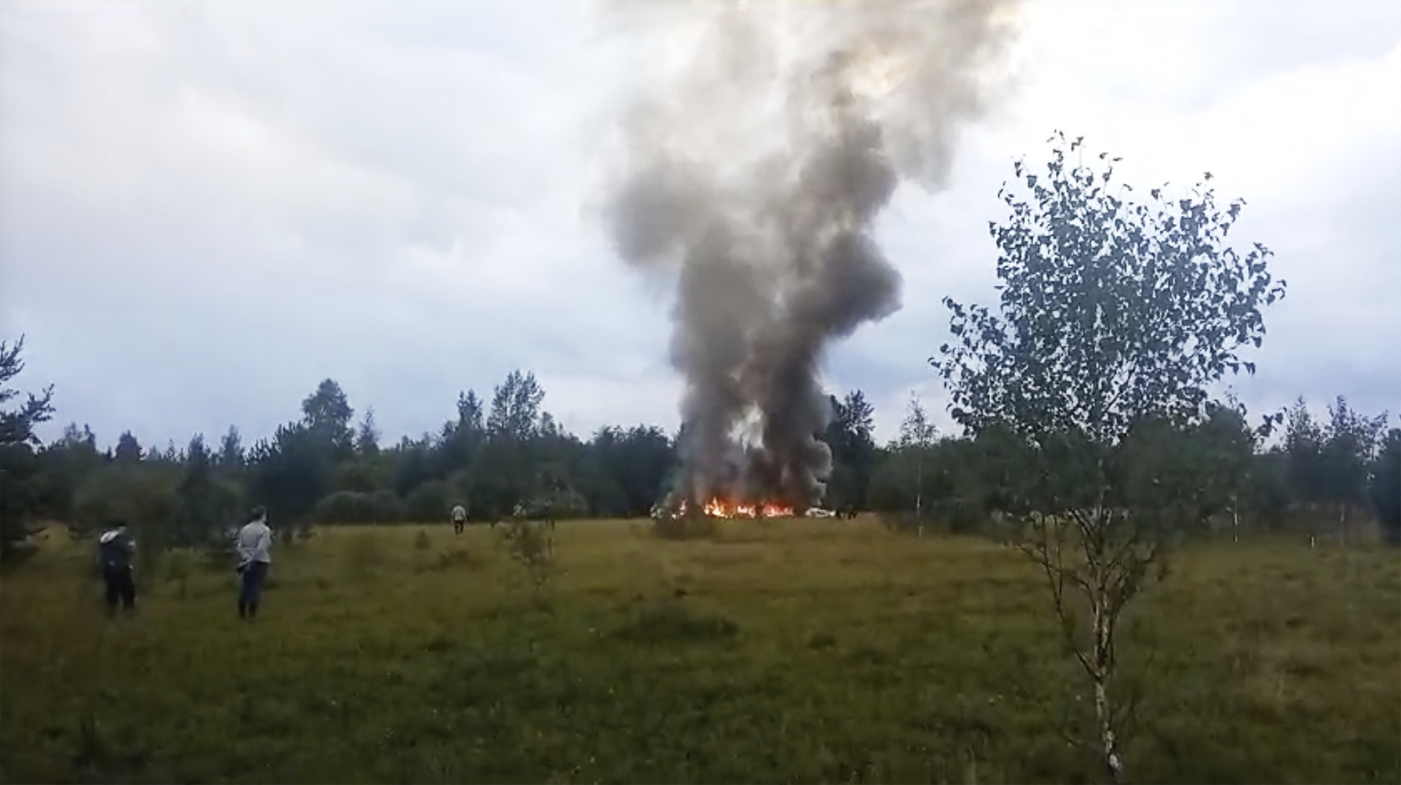 Russian mercenary leader Yevgeny V Prigozhin, the founder of the Wagner Group, reportedly died when a private jet he was said to be on crashed on August 23, killing all 10 people on board. Photo / AP