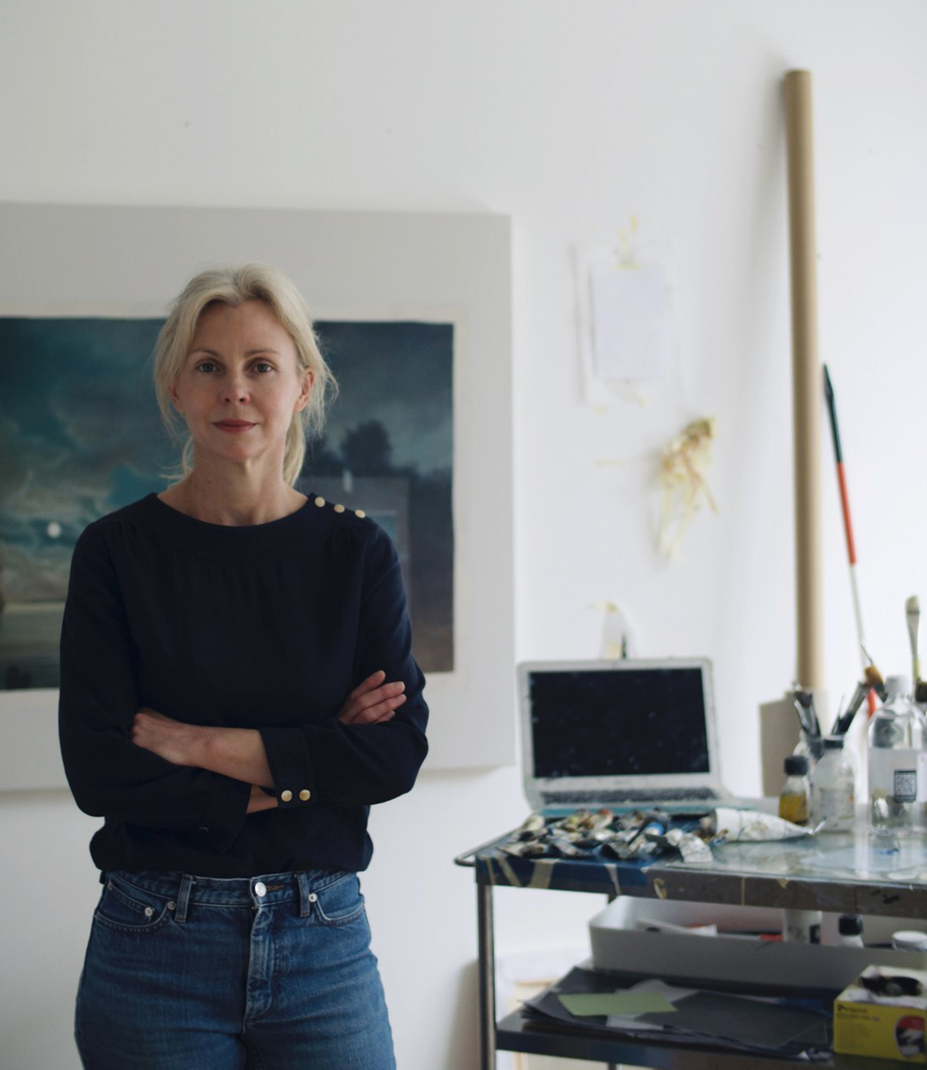 Artist Emily Wolfe. Photo / Courtesy of Melanie Roger Gallery