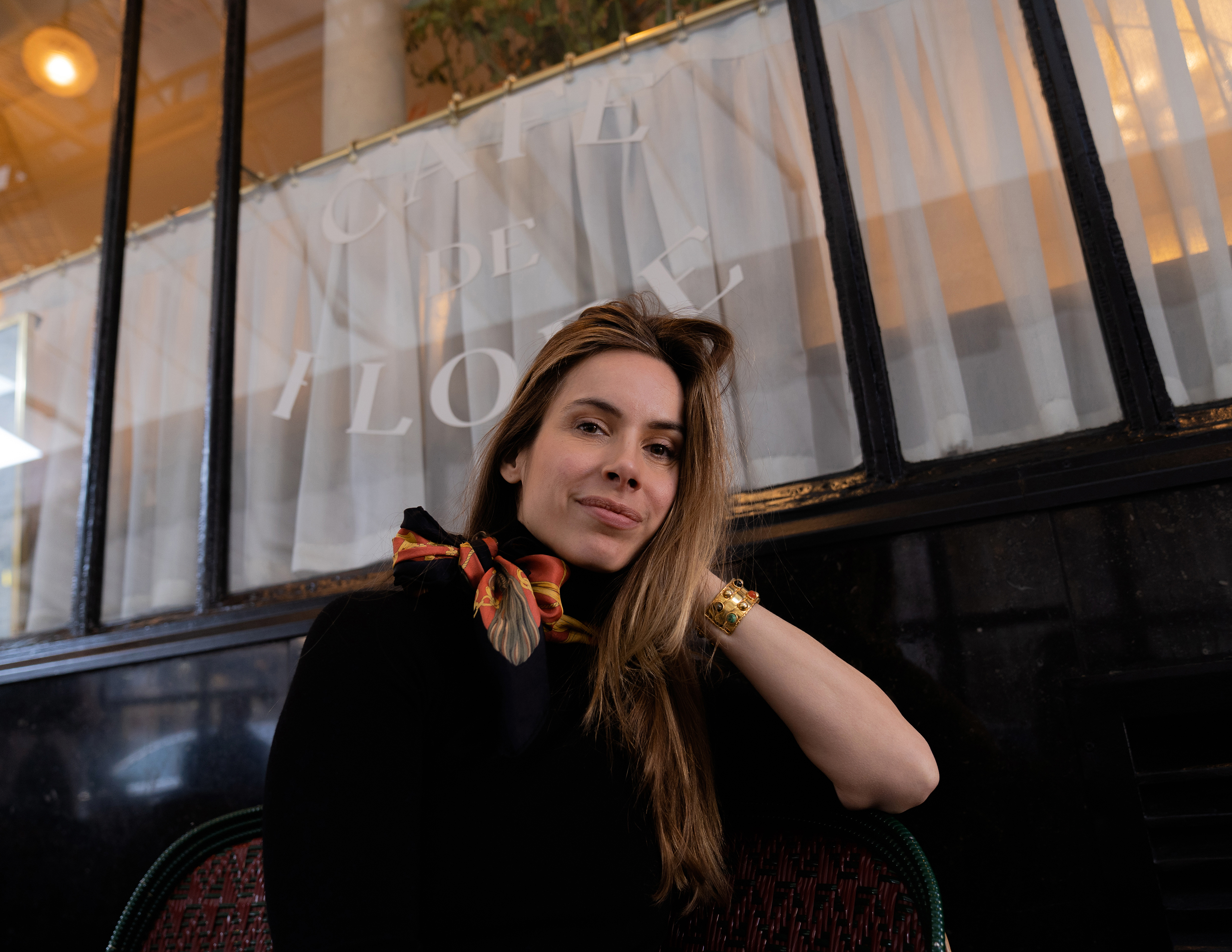 Nicole Pritchard, an American who has lived in Paris for 20 years, said her weekly pilgrimage to Café de Flore has been ruined by crowds of raucous Emily in Paris pilgrims. Photo / Cedrine Scheidig, The New York Times