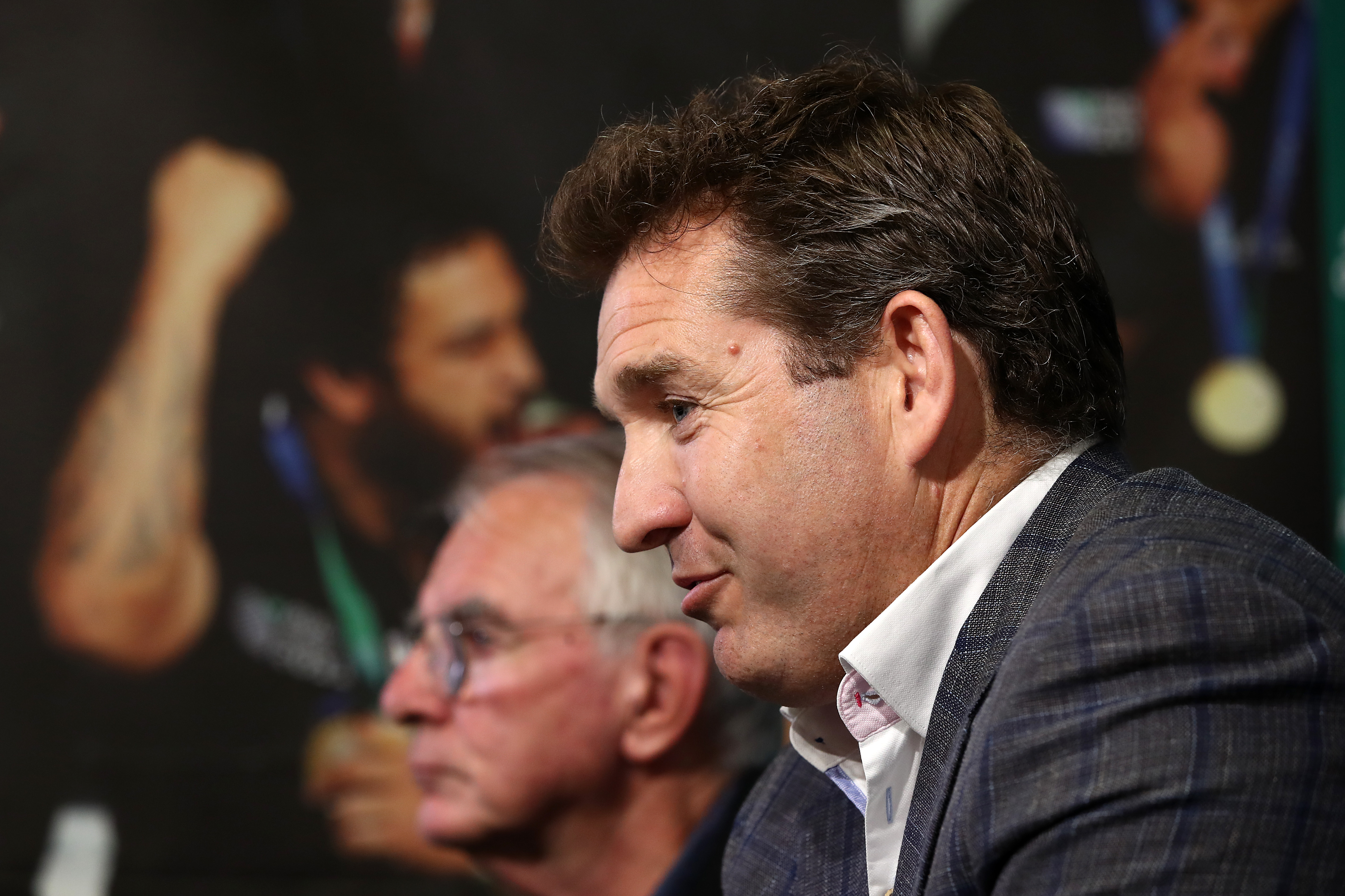 Former midfielder Mark Robinson has been chief executive of New Zealand Rugby since 2019. Photo / Getty Images