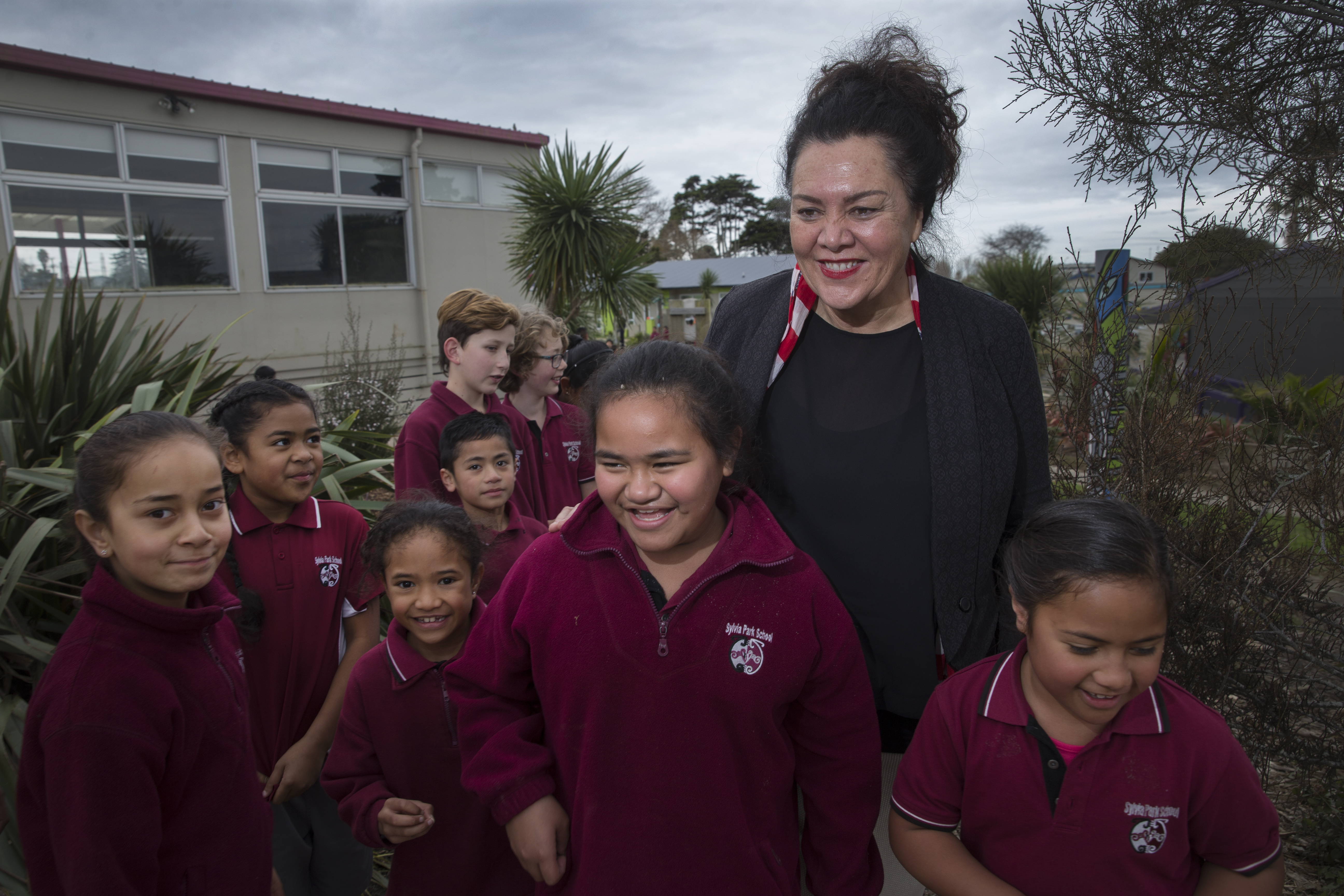 Sylvia Park School principal Barbara Ala'alatoa encouraged students to plant a garden in a school inquiry and rejects the view that national standards have narrowed the curriculum. Photo / Nick Reed