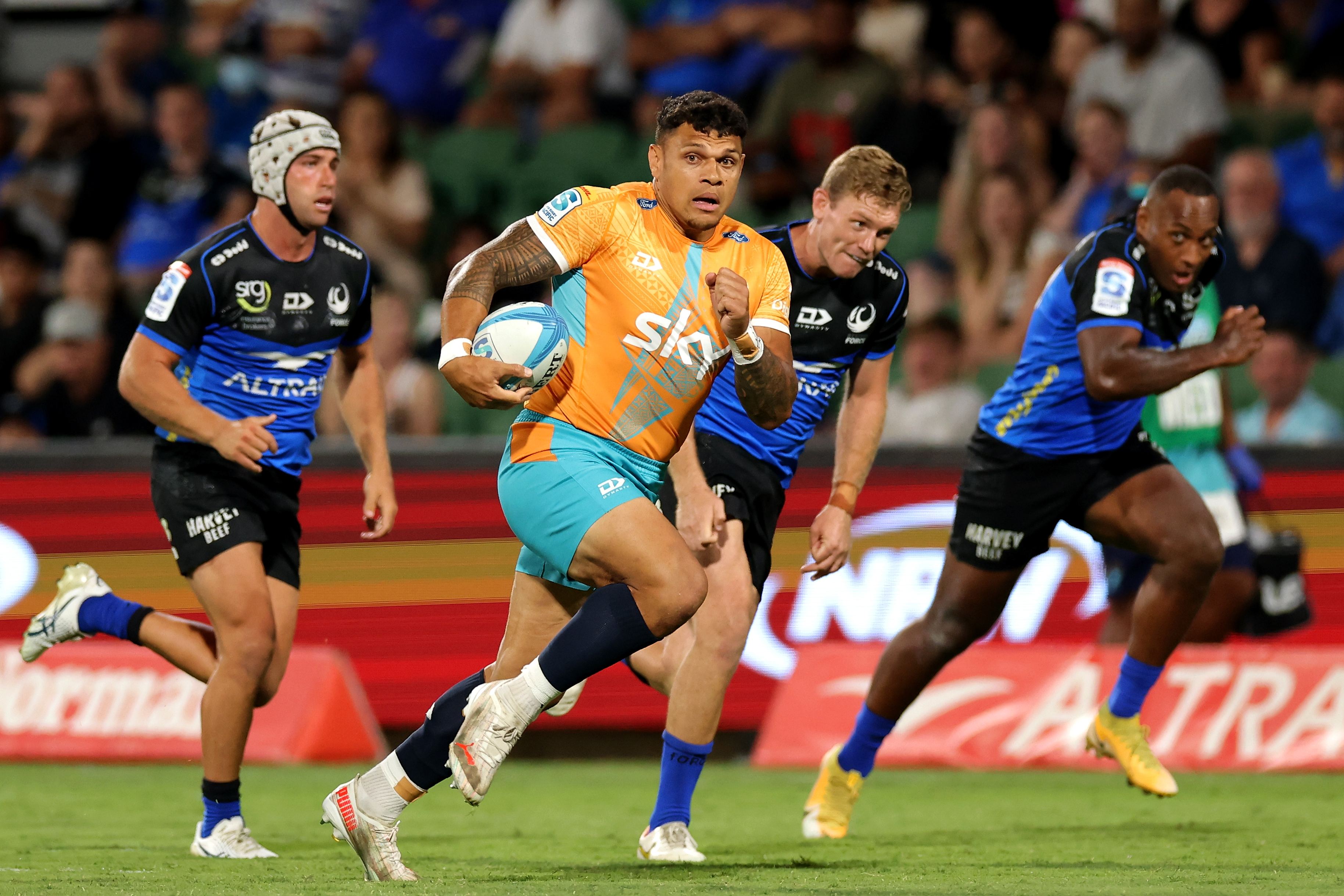 Levi Aumua of Moana Pasifika. Photo / Photosport