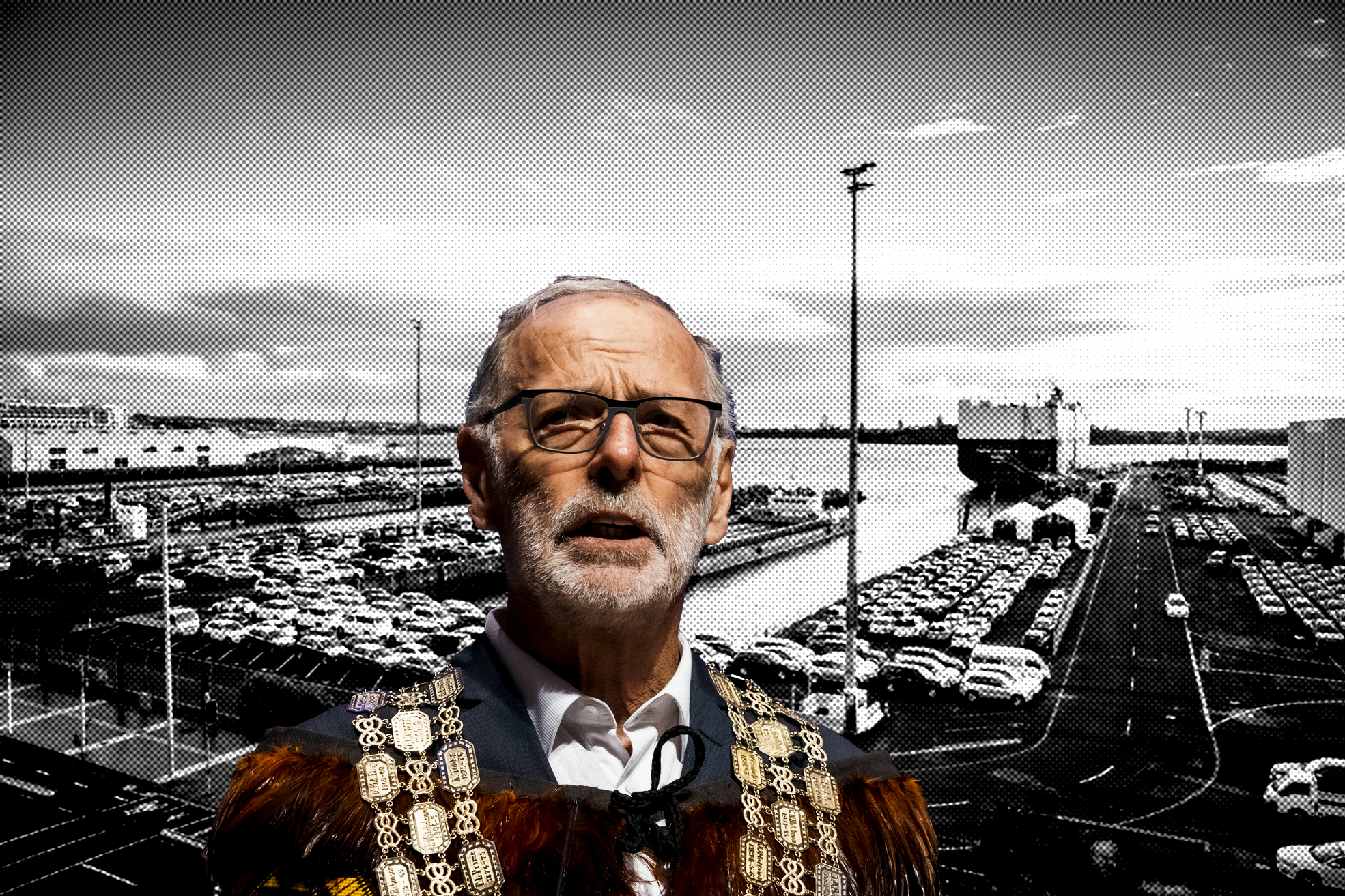 Auckland Mayor Wayne Brown has hung his hat on making changes at Ports of Auckland. Photo / Michael Craig
