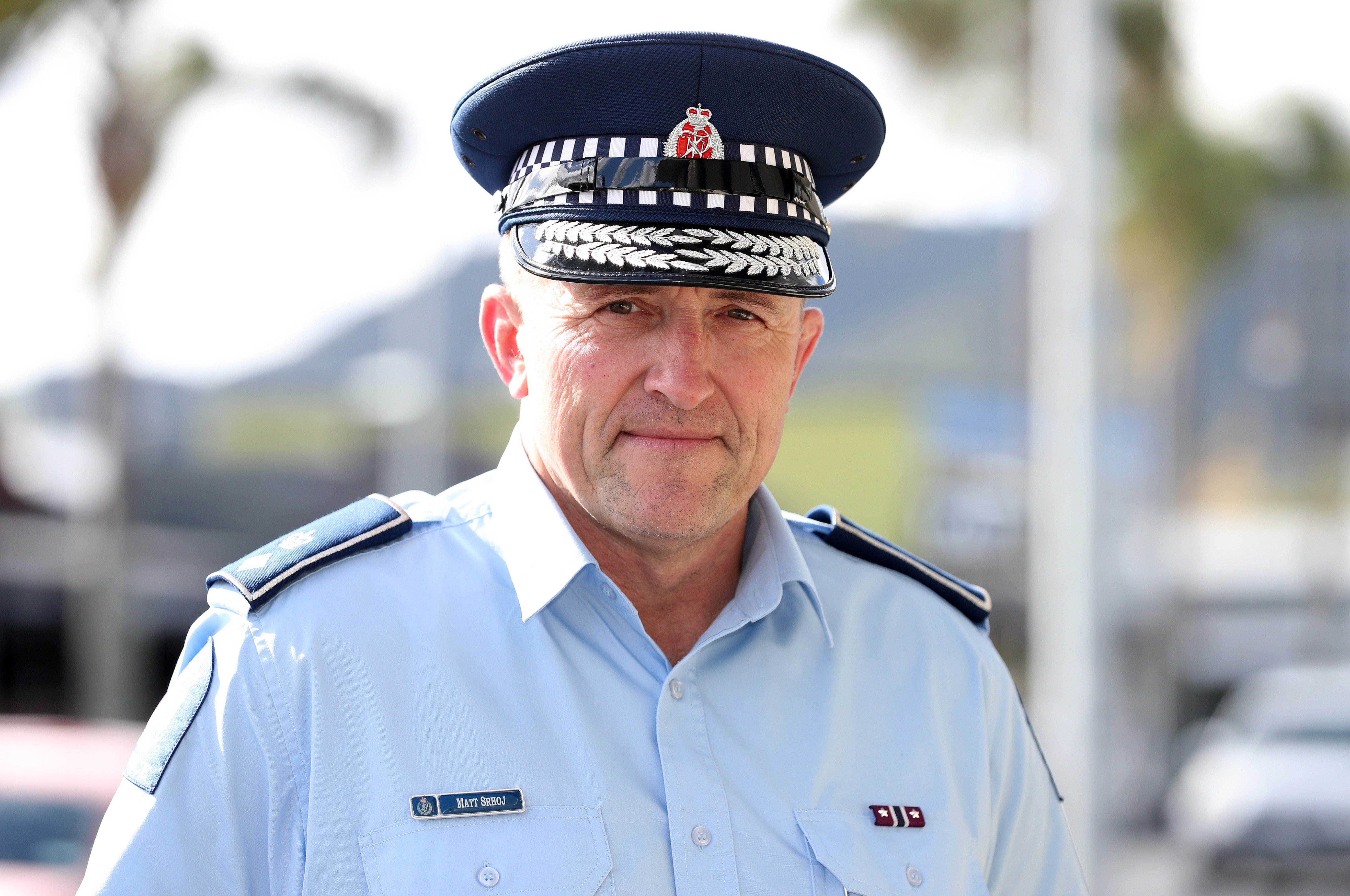 Northland district commander Superintendent Matt Srhoj. 29 April 2024 Northern Advocate photograph by Michael Cunningham.