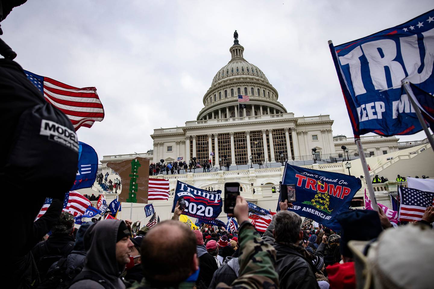 Only seven Republicans in the Senate voted to convict Trump on the charge of inciting last month's deadly insurrection at the Capitol. Photo / Getty Images