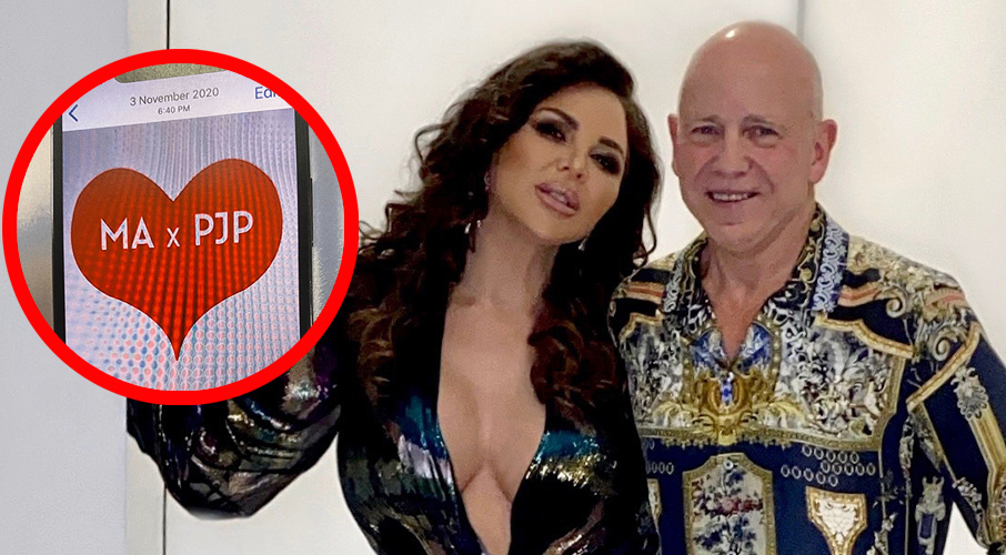 Escort Madison Ashton and Auckland eye doctor Philip Polkinghorne.