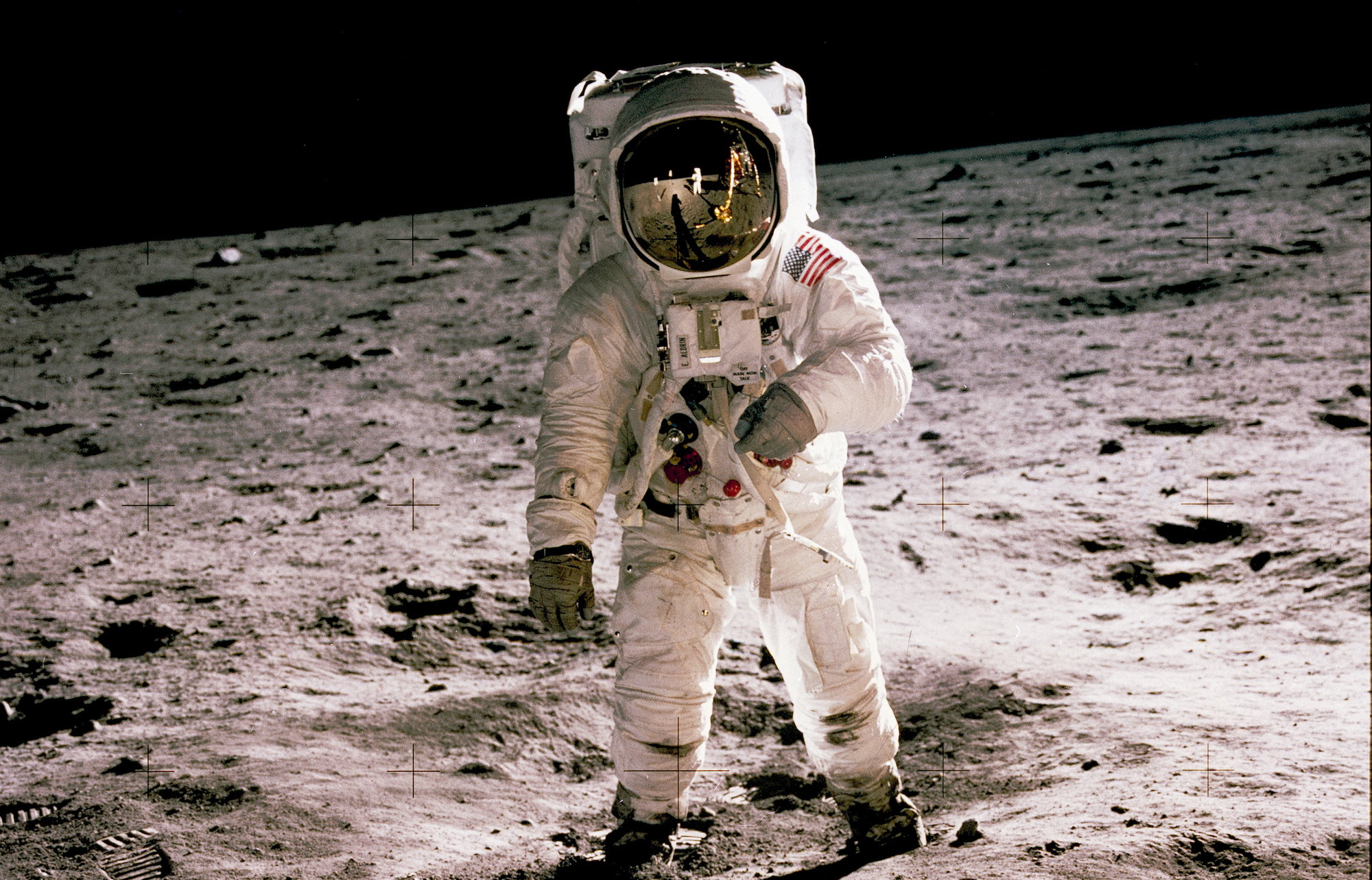 Earlier studies have suggested as many as one in six Kiwis think Nasa's moon landings were faked. Photo / Nasa