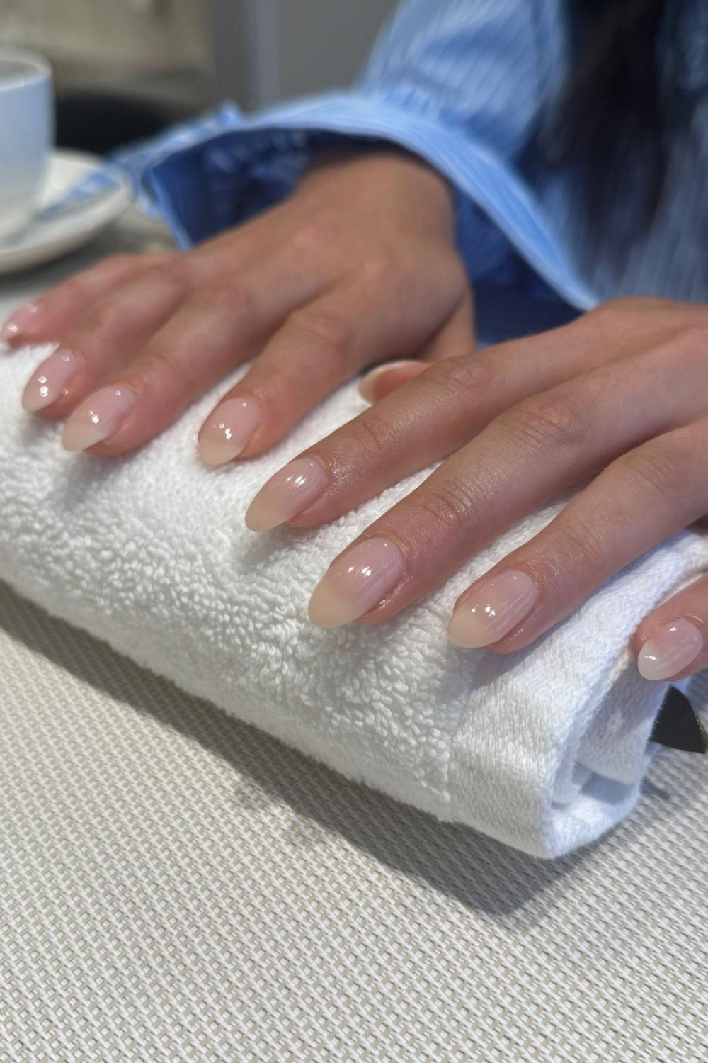 Nudes and neutrals aren't showing any signs of slowing down, and Jasmine adds they help nails look healthy and natural. Photo / Valet Nails