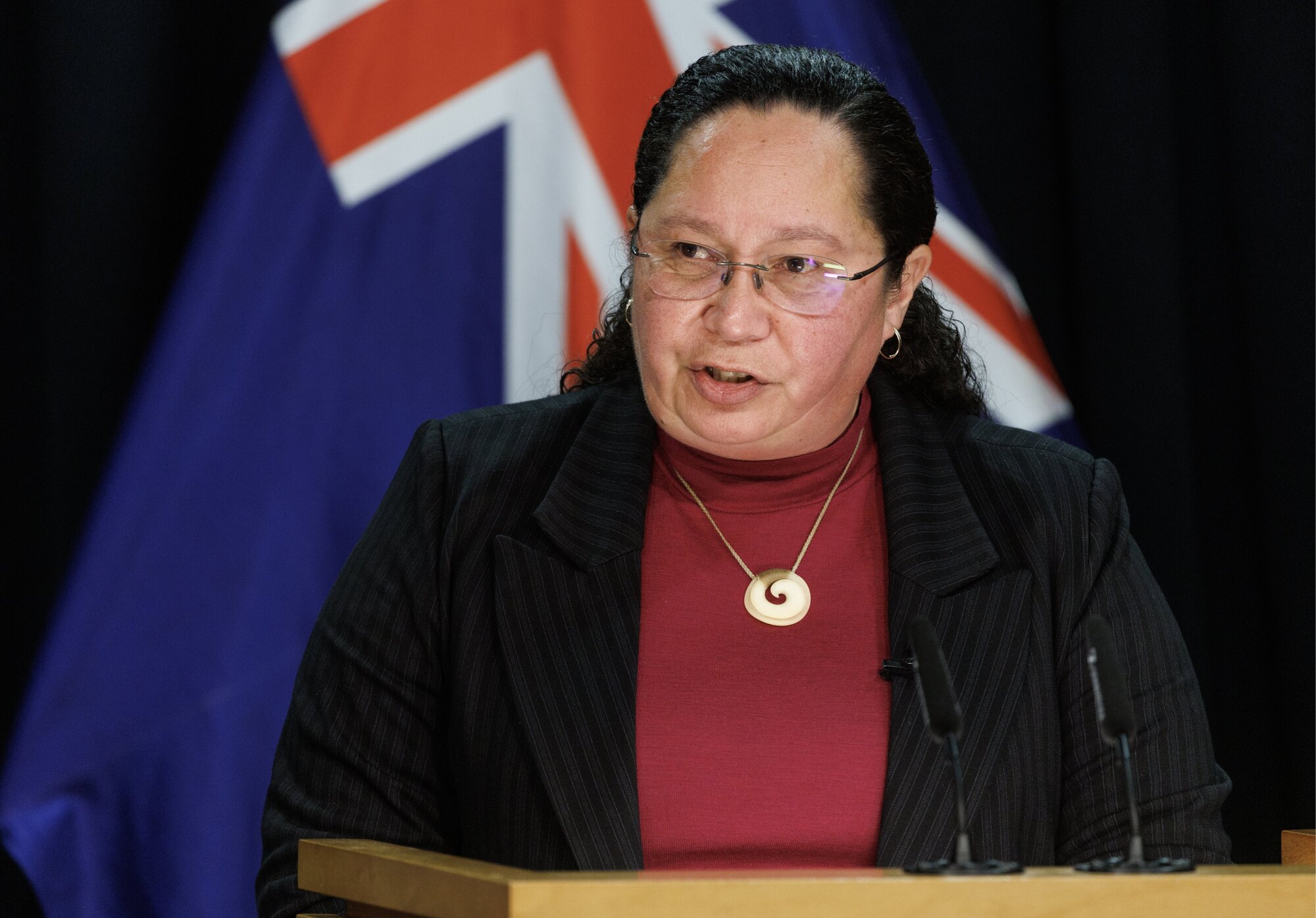Associate Justice Minister and Act MP Nicole McKee released the details of her proposal to rewrite the Arms Act. Photo / Mark Mitchell
