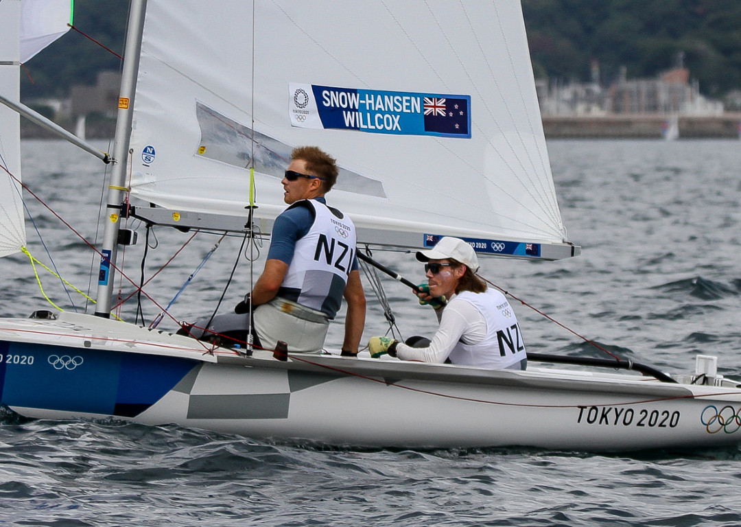 Paul Snow-Hansen and Dan Willcox. Photo / Photosport