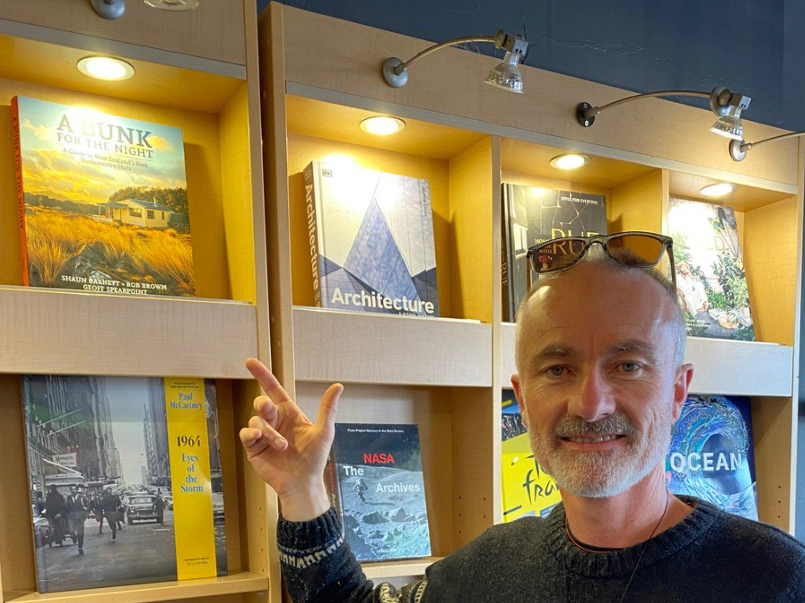 Tramper, historian, photographer and author Shaun Barnett.