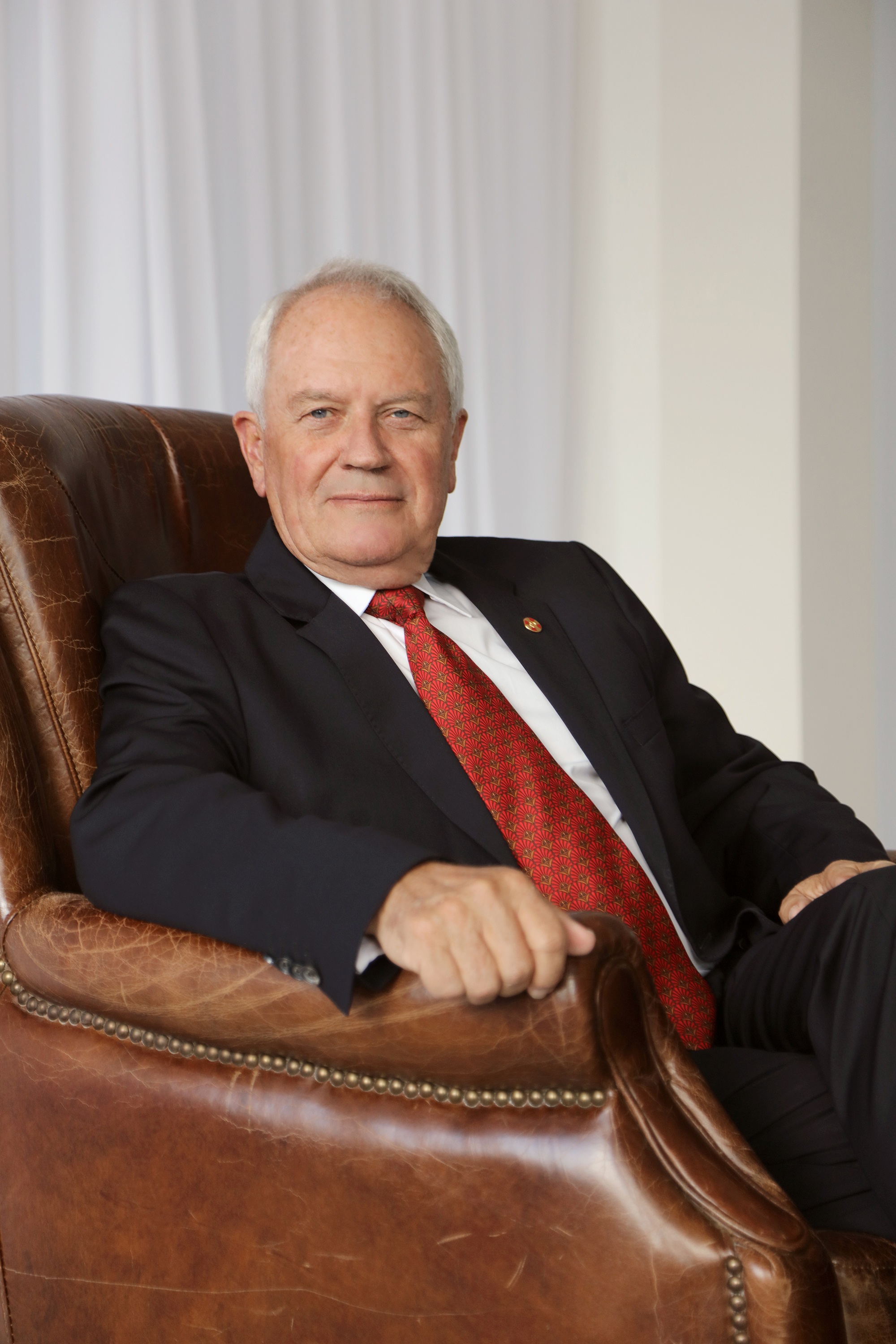 Smith & Caughey's chair Tony Caughey.