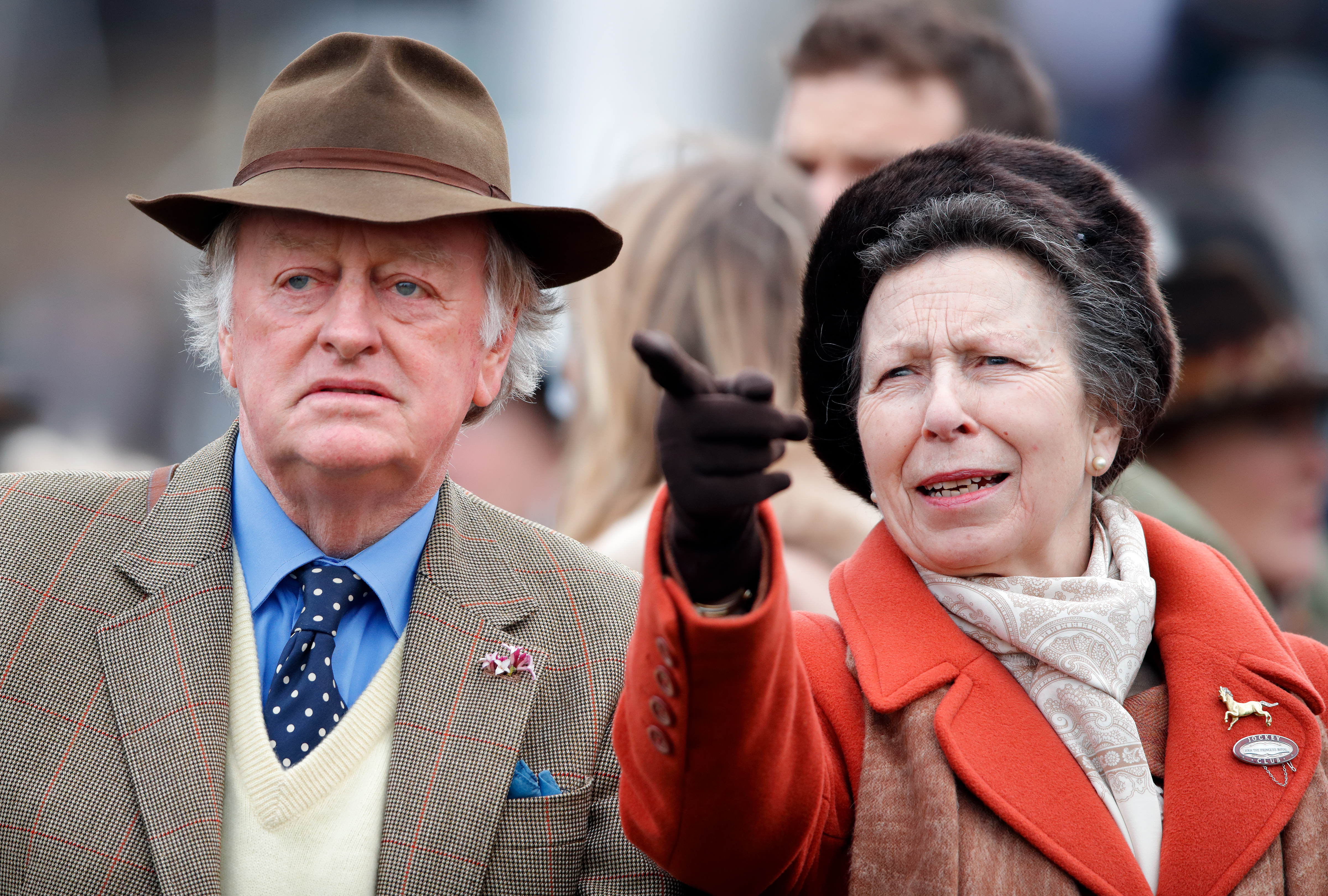 Andrew Parker-Bowles and Princess Anne, Princess Royal in 2020. Photo / Getty Images