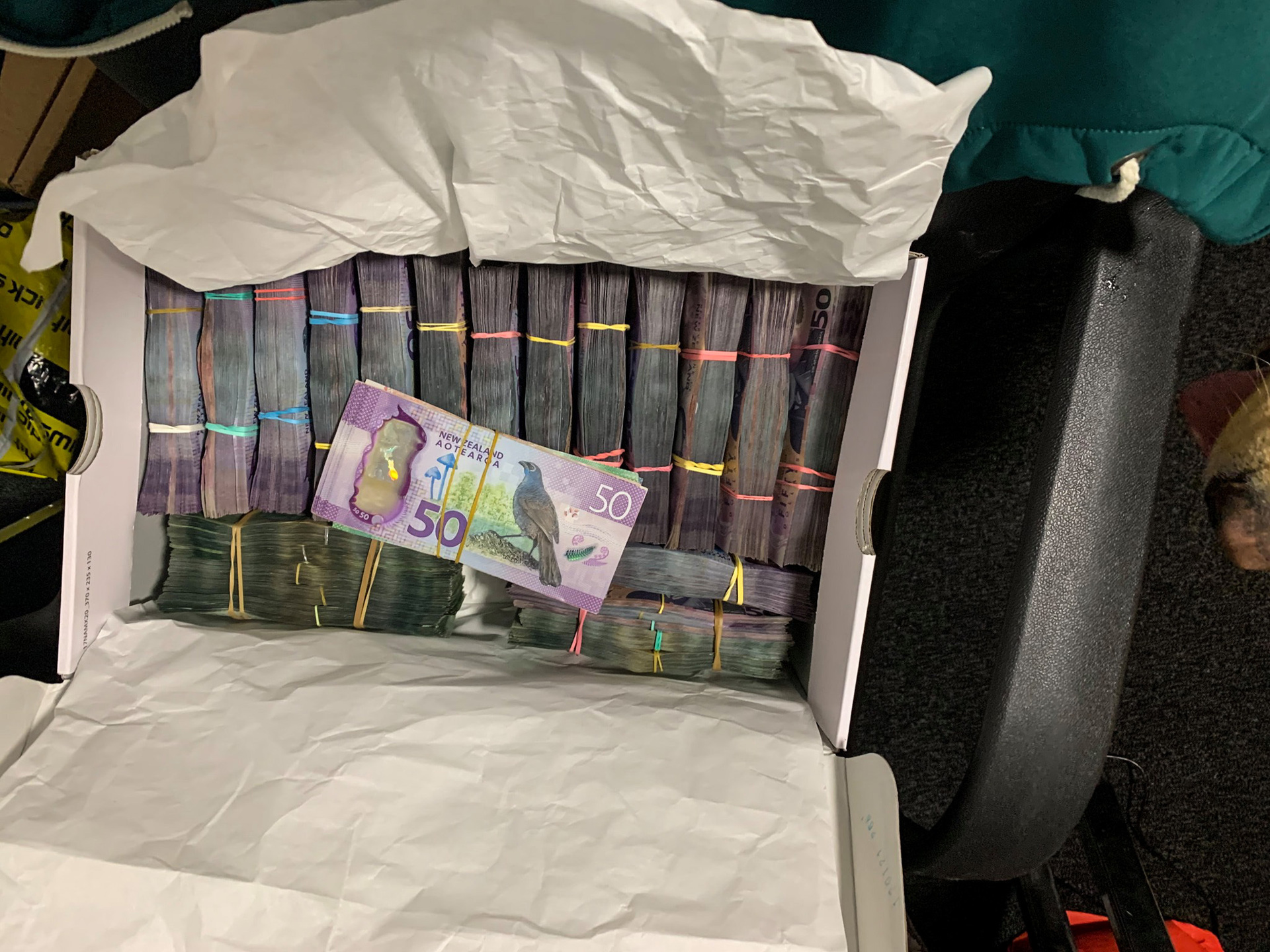 New Zealand Police involved in the International operation seized $3.7 million of assets. To date 35 arrests, and over 900 have been charges laid. Photo / NZME