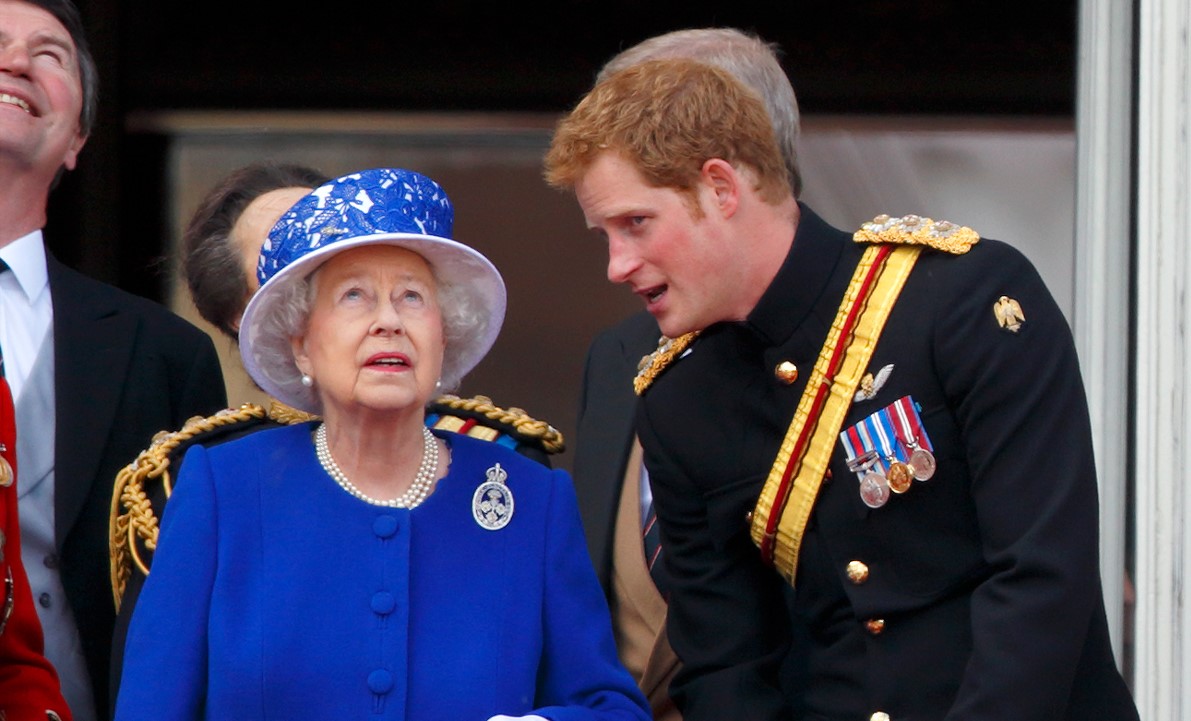 Harry has revealed what he said when he arrived at Elizabeth's deathbed at Balmoral. Photo / Getty Images