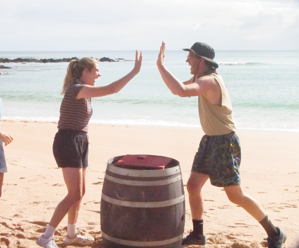 Say goodbye to the cute BFF moments between Brynley Stent and Chris Parker. Photo / TVNZ