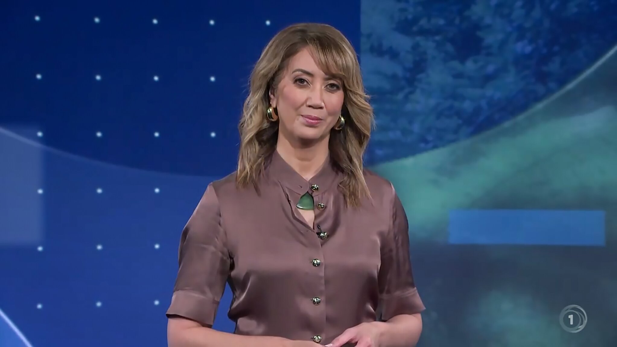 Miriama Kamo presents the last edition of Sunday on TV1. Photo / TVNZ