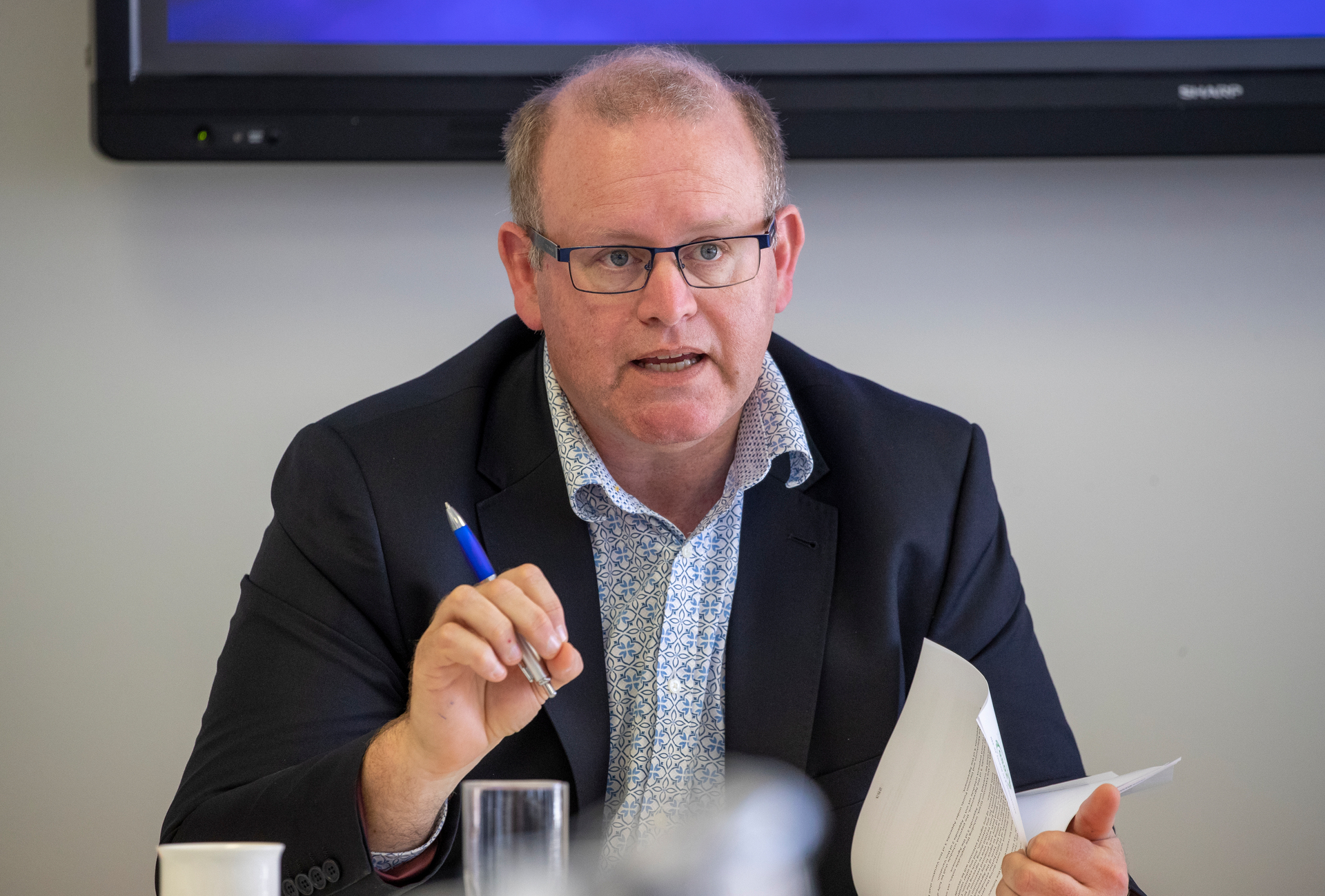 Greater Wellington Regional Council chair Daran Ponter wants the Government to consider vessel recovery options. Photo / Mark Mitchell
