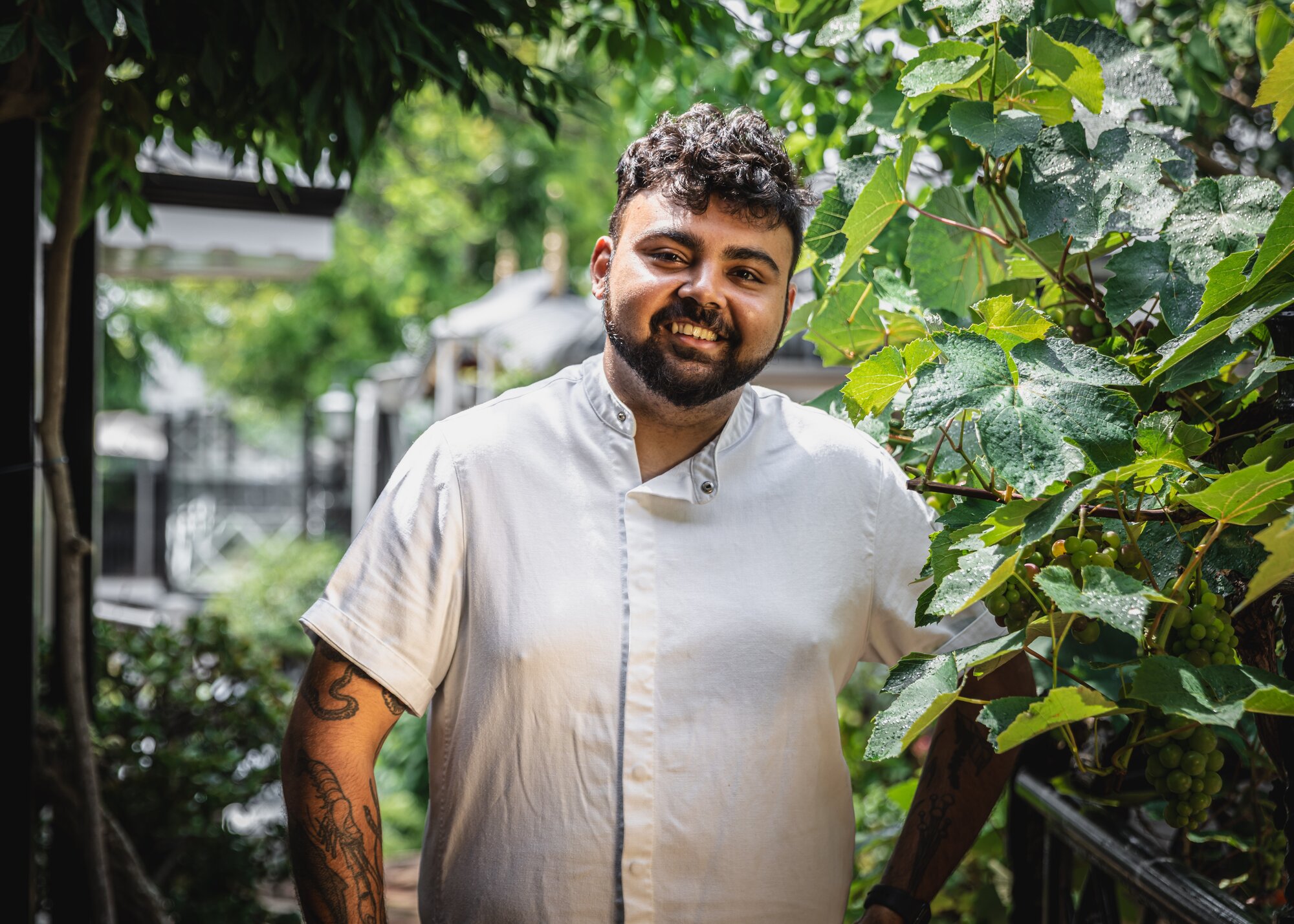 Chef Vicky Shah promises 'fun dining' at his modern Indian restaurant Aarth. Photo / Olivia Moore
