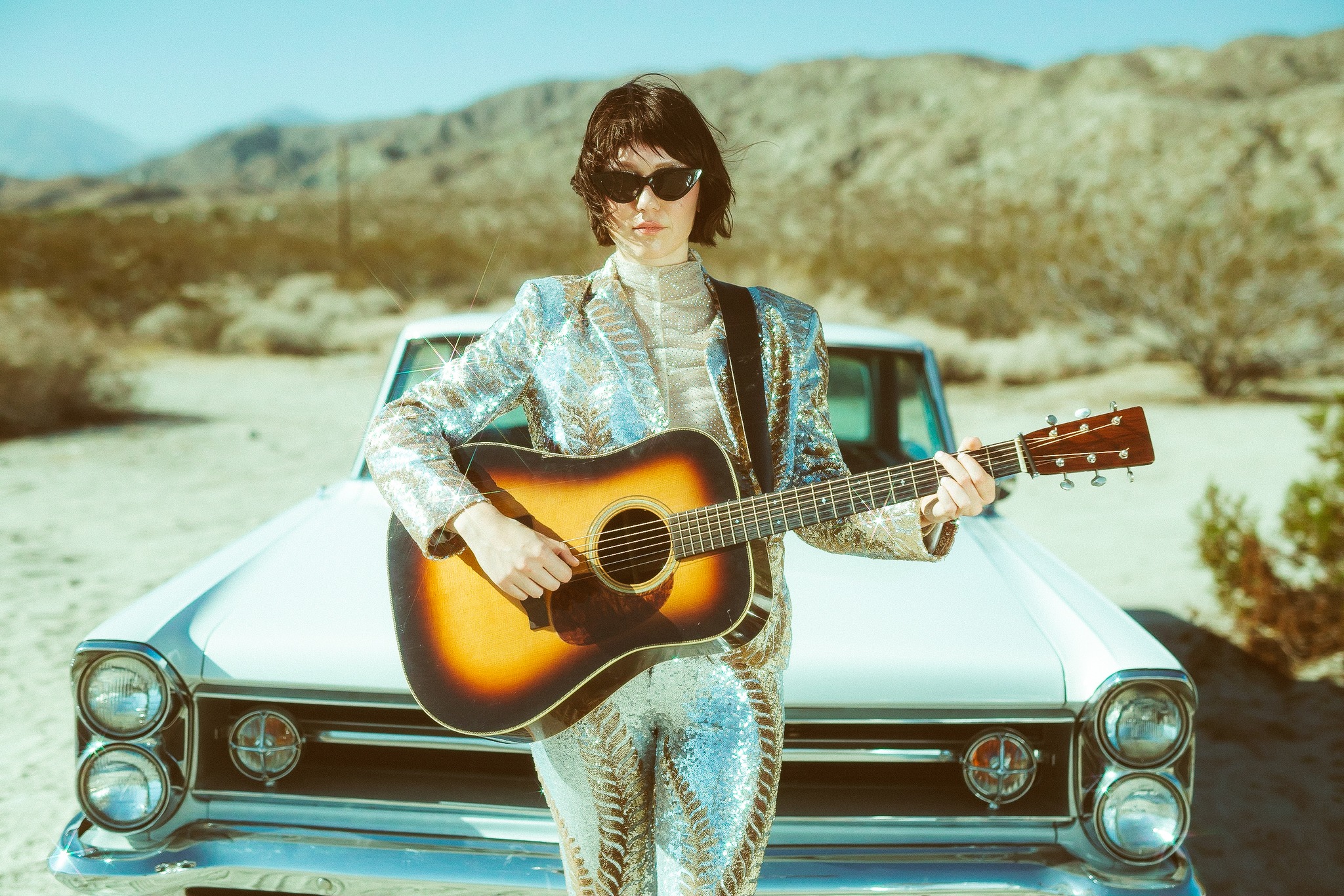 Molly Tuttle and her band Golden Hideaway have released ‘City of Gold’, a transportive album spanning ballads and bluegrass, fiddles and mandolins. Photo / @Mollytuttle