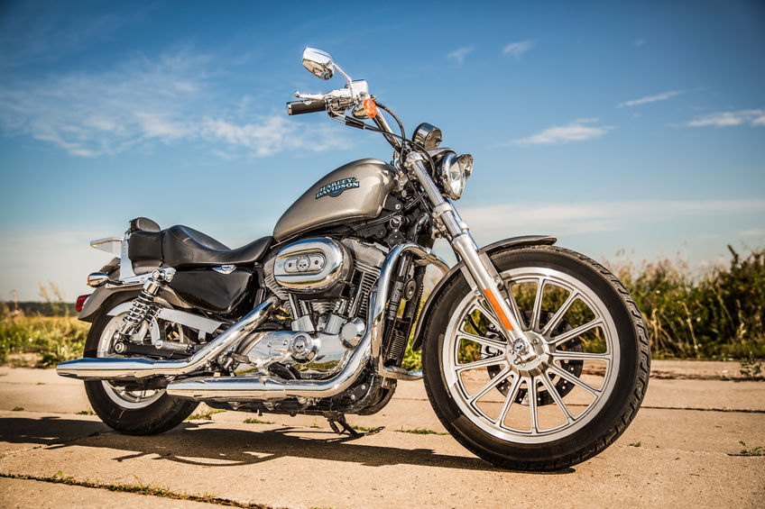 Harley-Davidson motorcycles have long been a symbol of American identity. Photo/123RF.