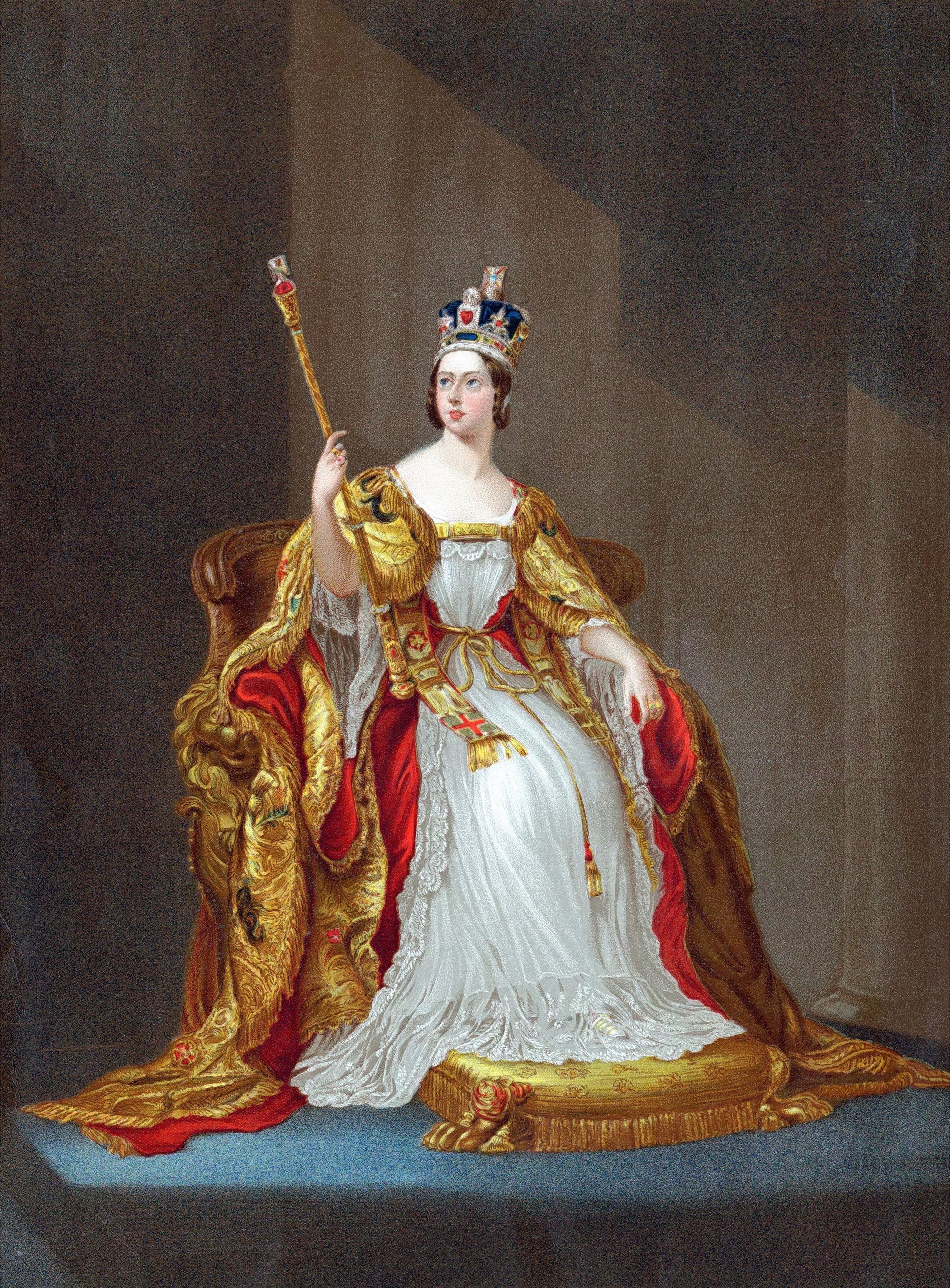 Queen Victoria had her own coronation ring made in 1838. Photo / Getty Images