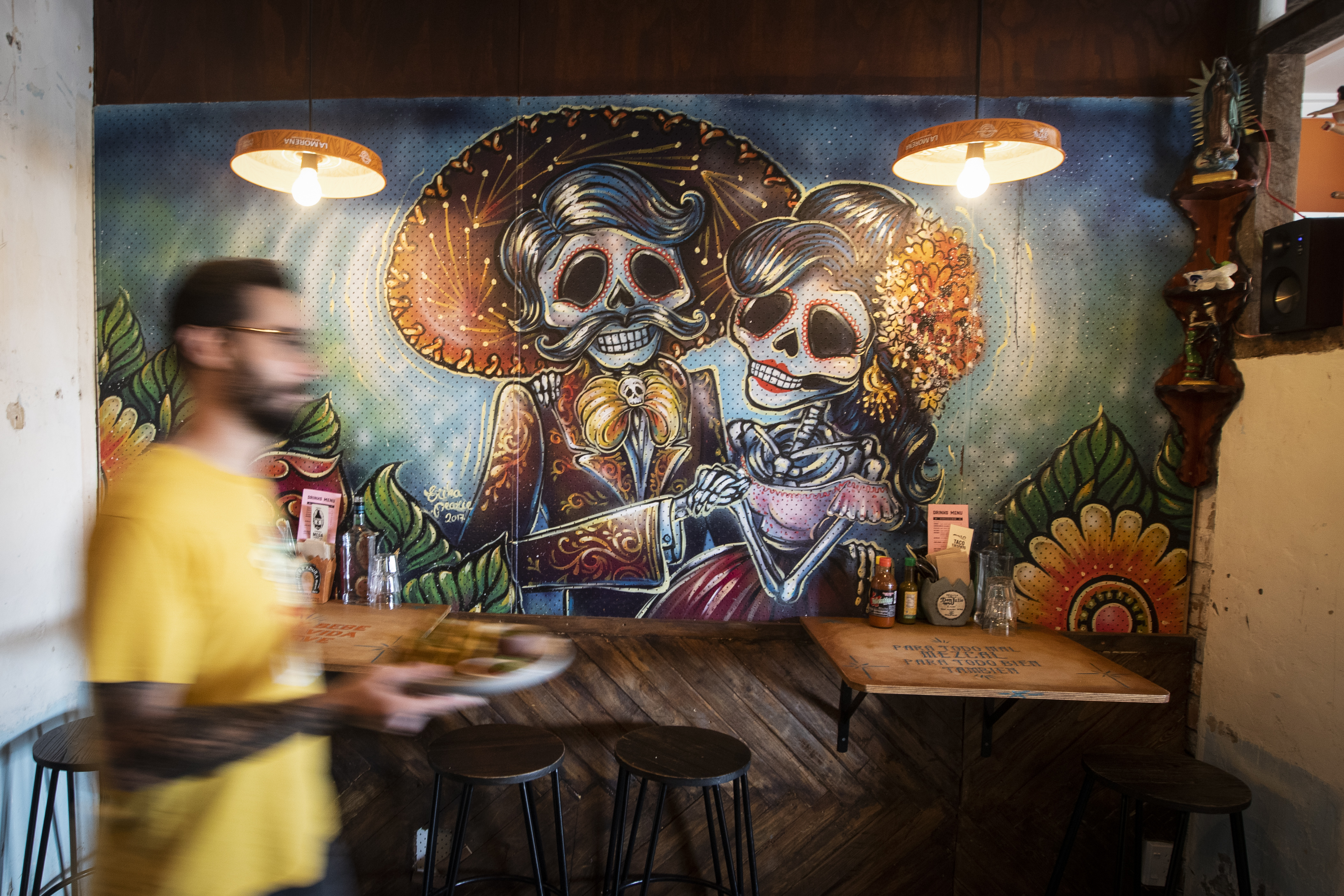 Interior from Taco Loco. Photo / Jason Oxenham
