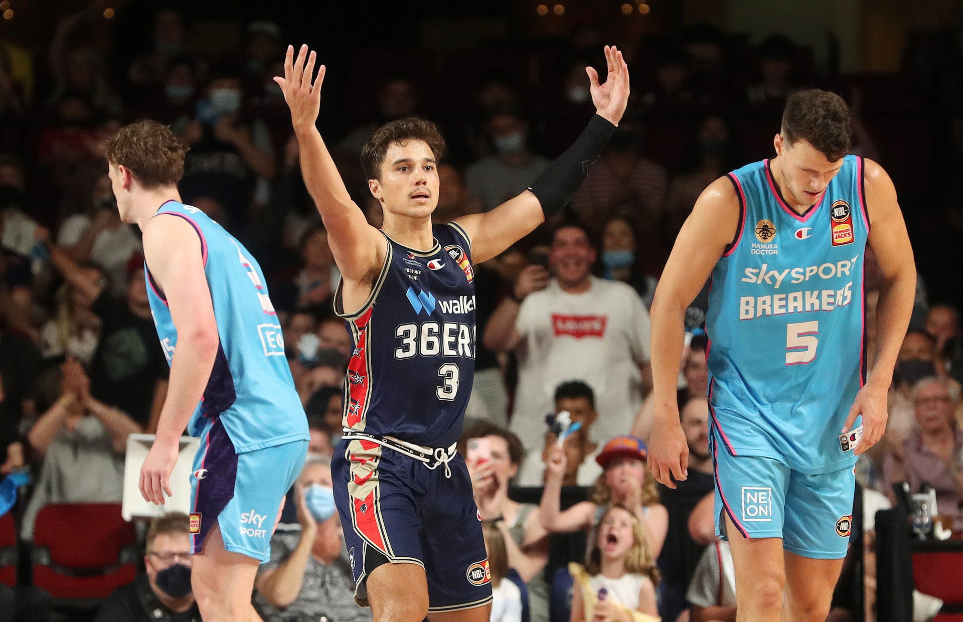 Basketball New Zealand Breakers fall to Adelaide 36ers after second-half collapse