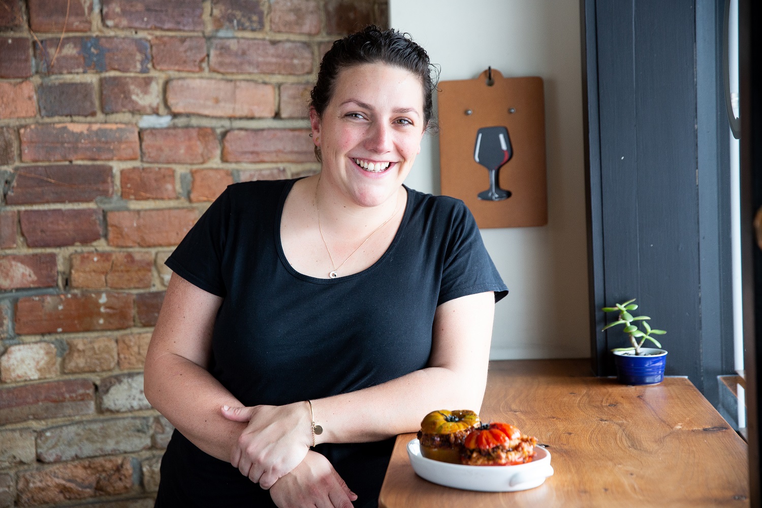 Apero's chef and co-owner Leslie Hottiaux. Photo / Babiche Martens