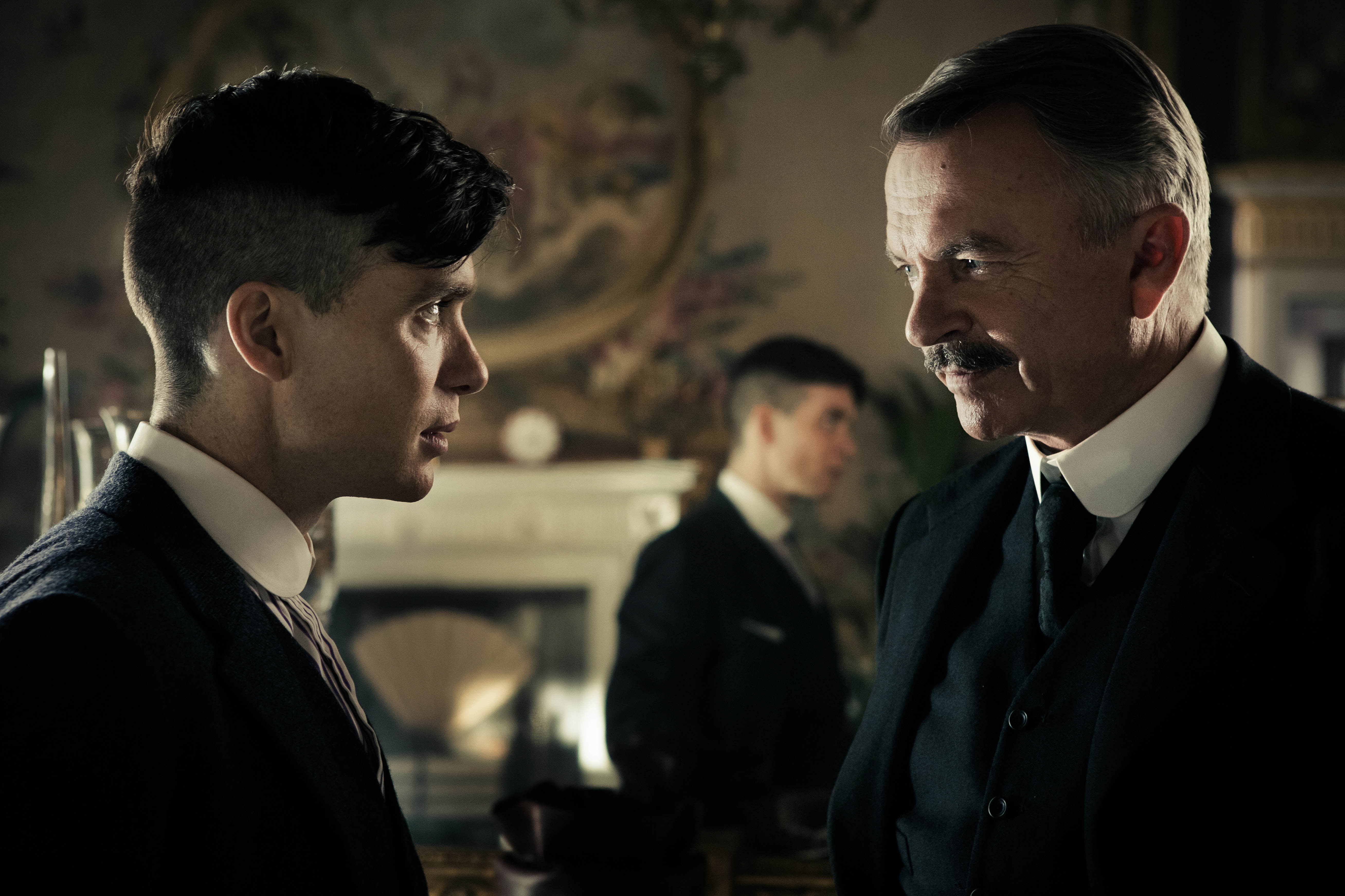 Cillian Murphy starred with Sam Neill in the British series Peaky Blinders. 