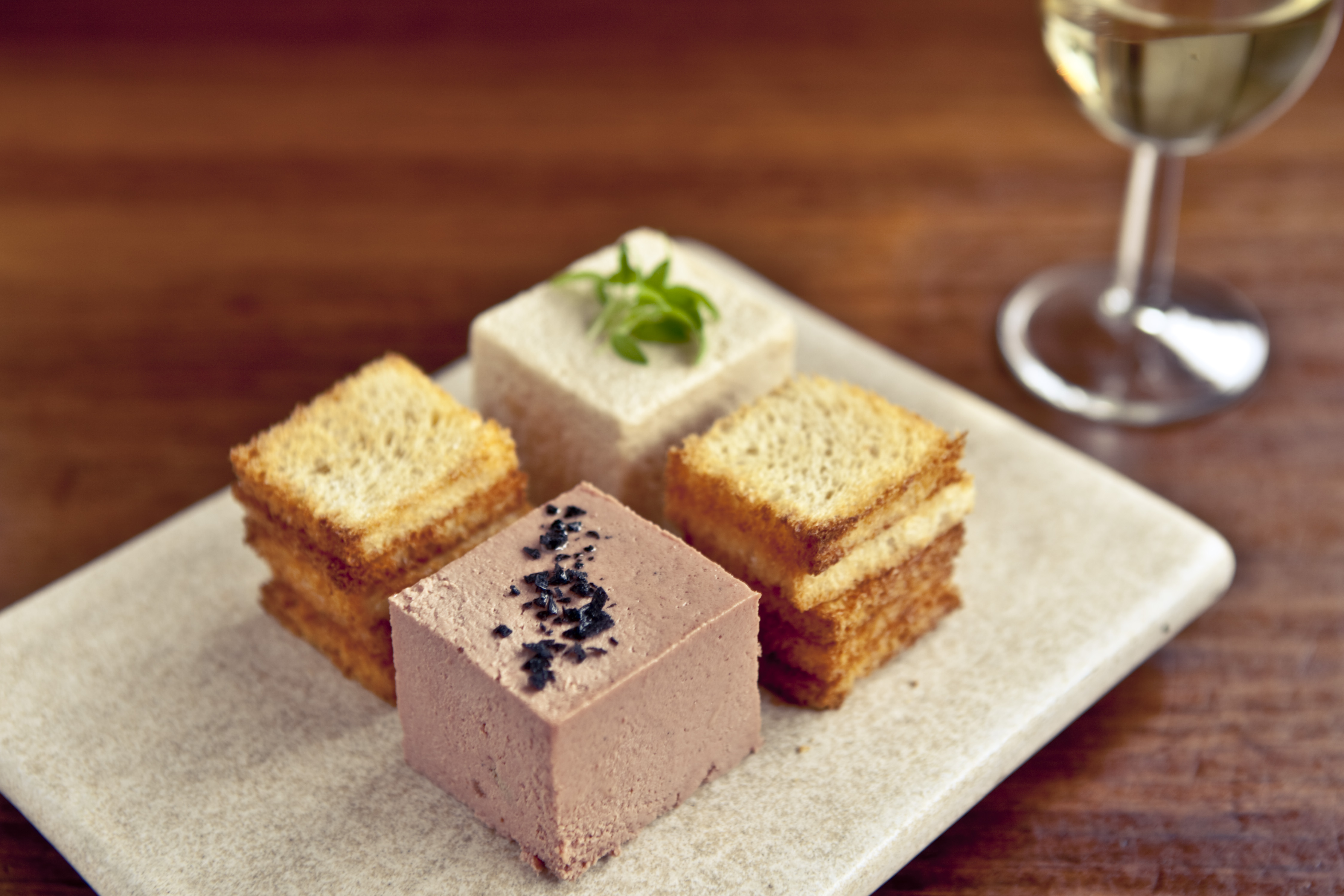 Duck parfait on the MoVida menu. Photo / Supplied.