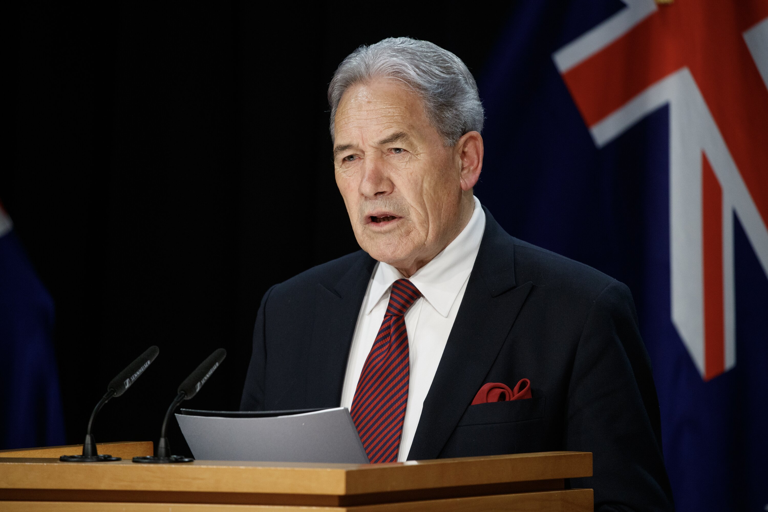 Racing Minister Winston Peters. Photo / Mark Mitchell