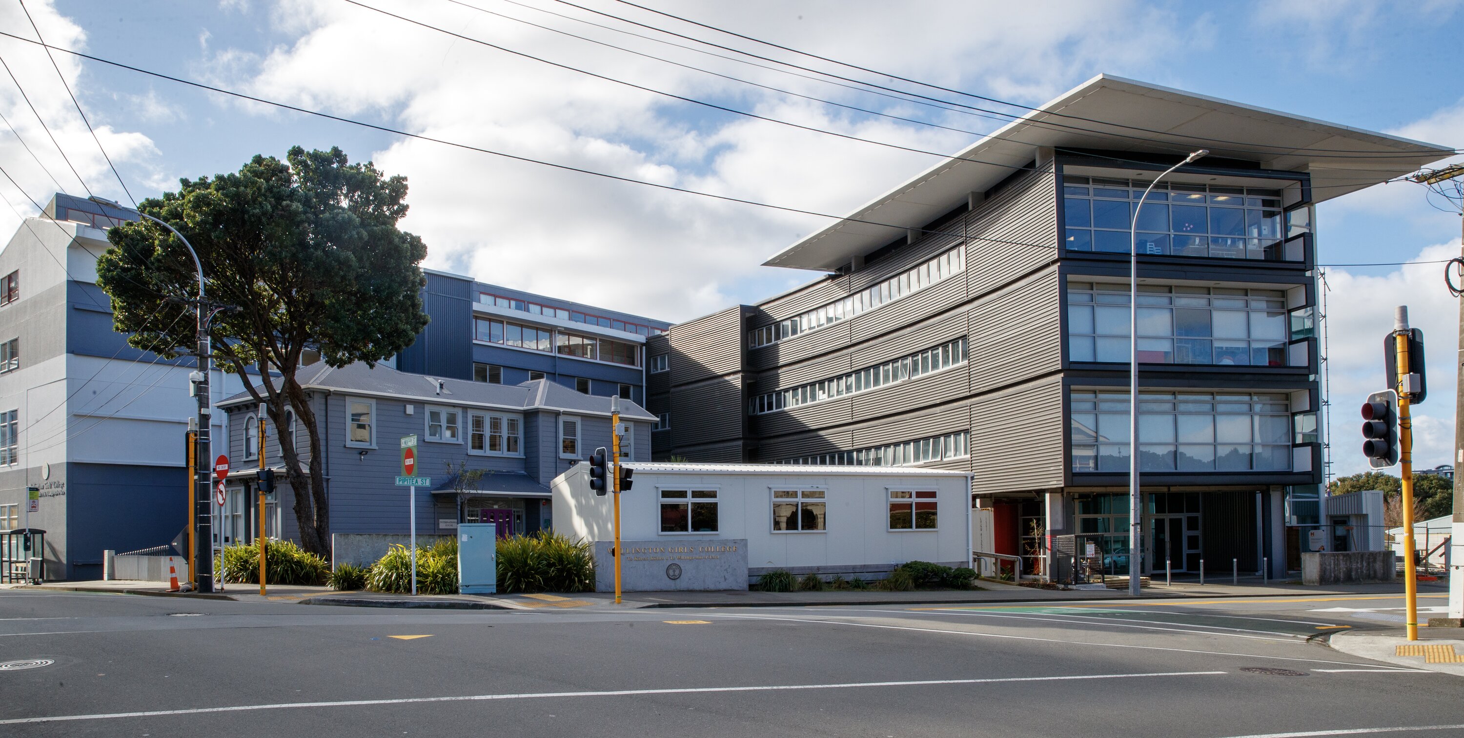 Wellington Girls' College was the top state school in 2023 for NCEA Level 3 achievement among school leavers. Photo / Mark Mitchell 