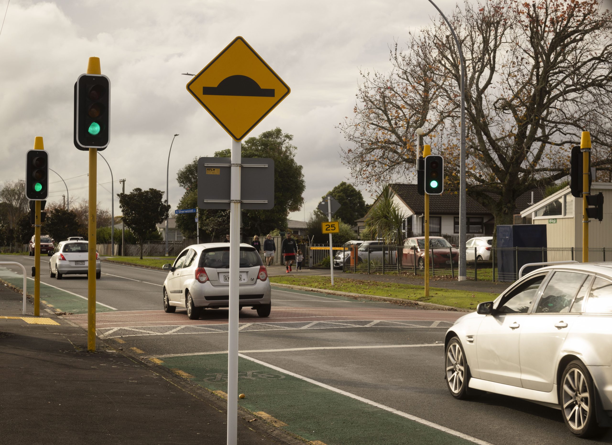 Auckland Transport will roll out a new, cheaper approach to raised pedestrian crossings in the region. Photo / Supplied