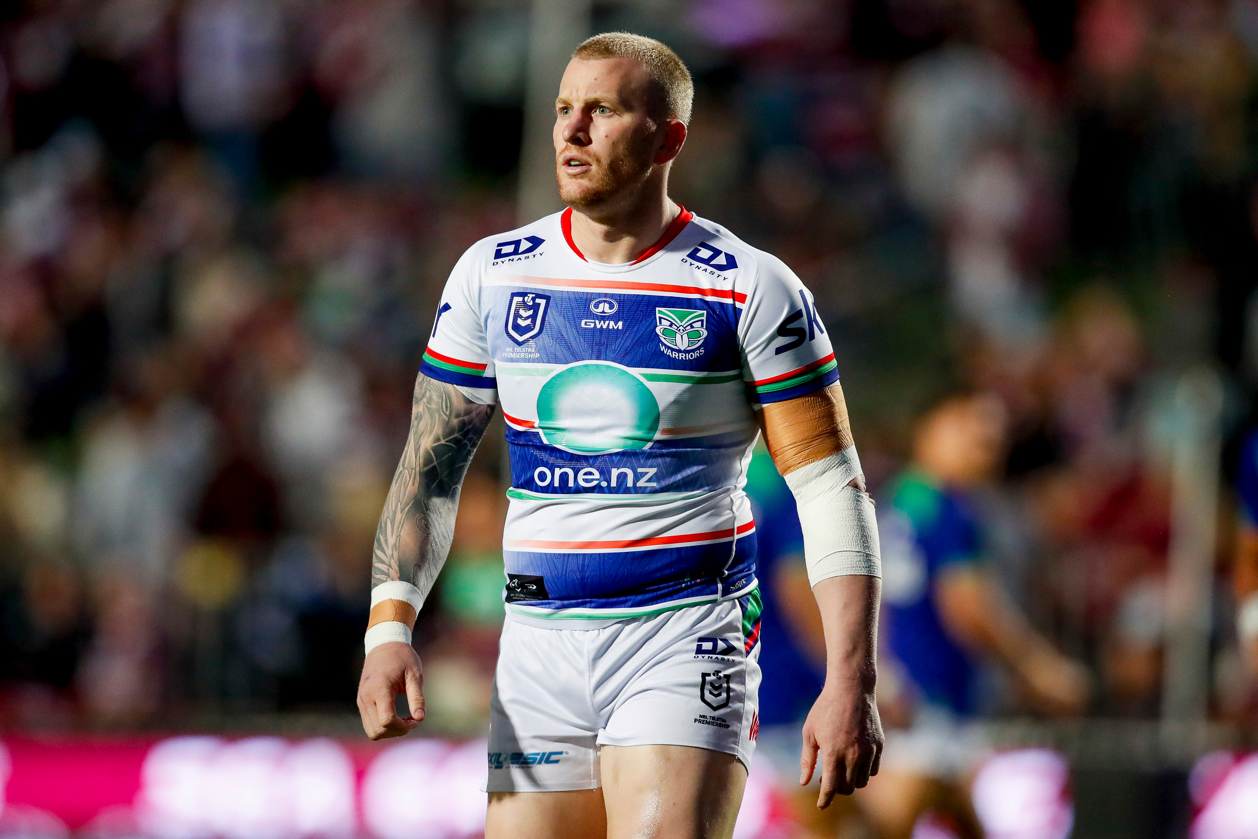 Mitchell Barnett was named the Simon Mannering Medal winner for 2024. Photo / David Neilson, Photosport