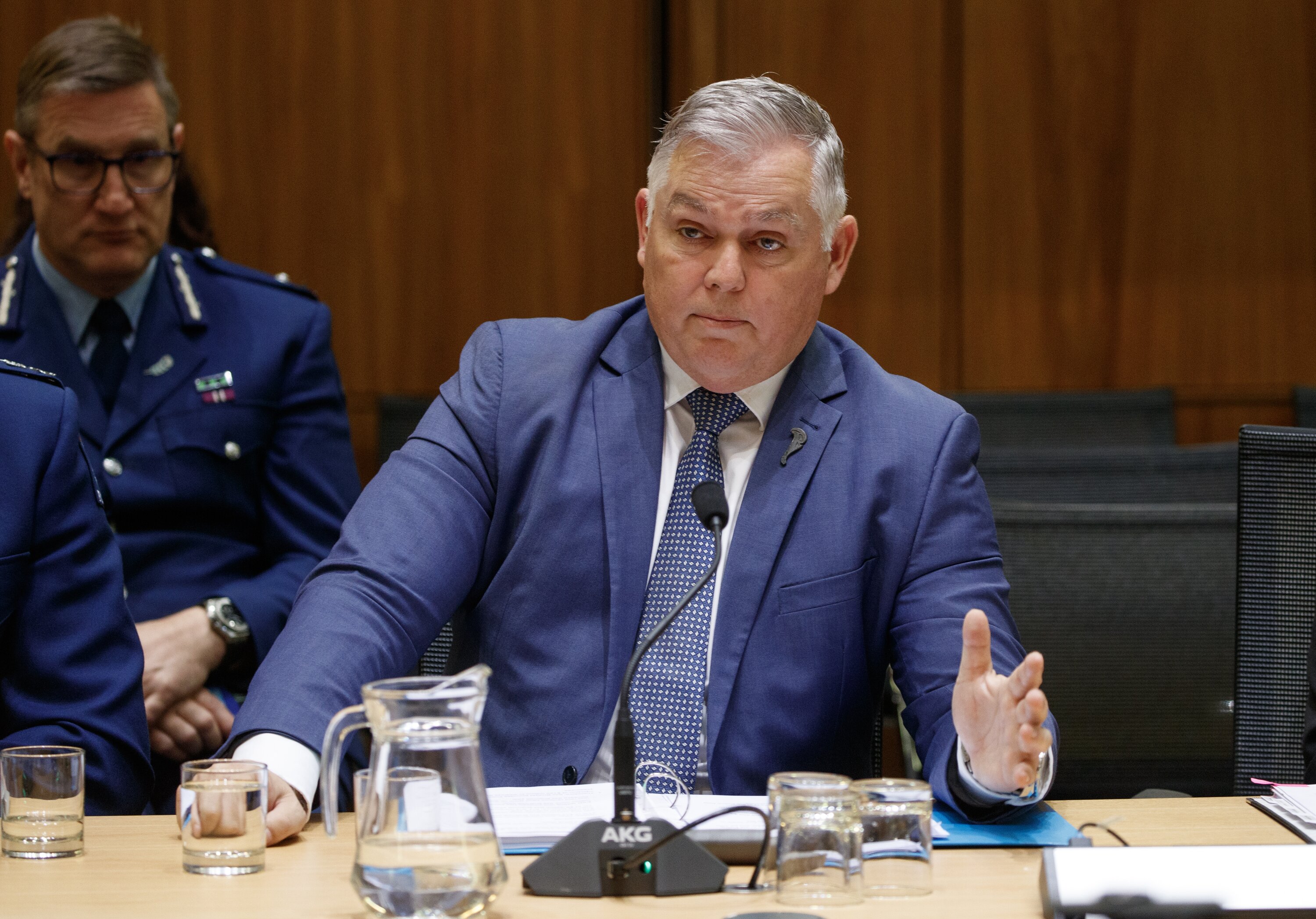 Police Minister Mark Mitchell still believes the 500 recruitment target is achievable. Photo / Mark Mitchell