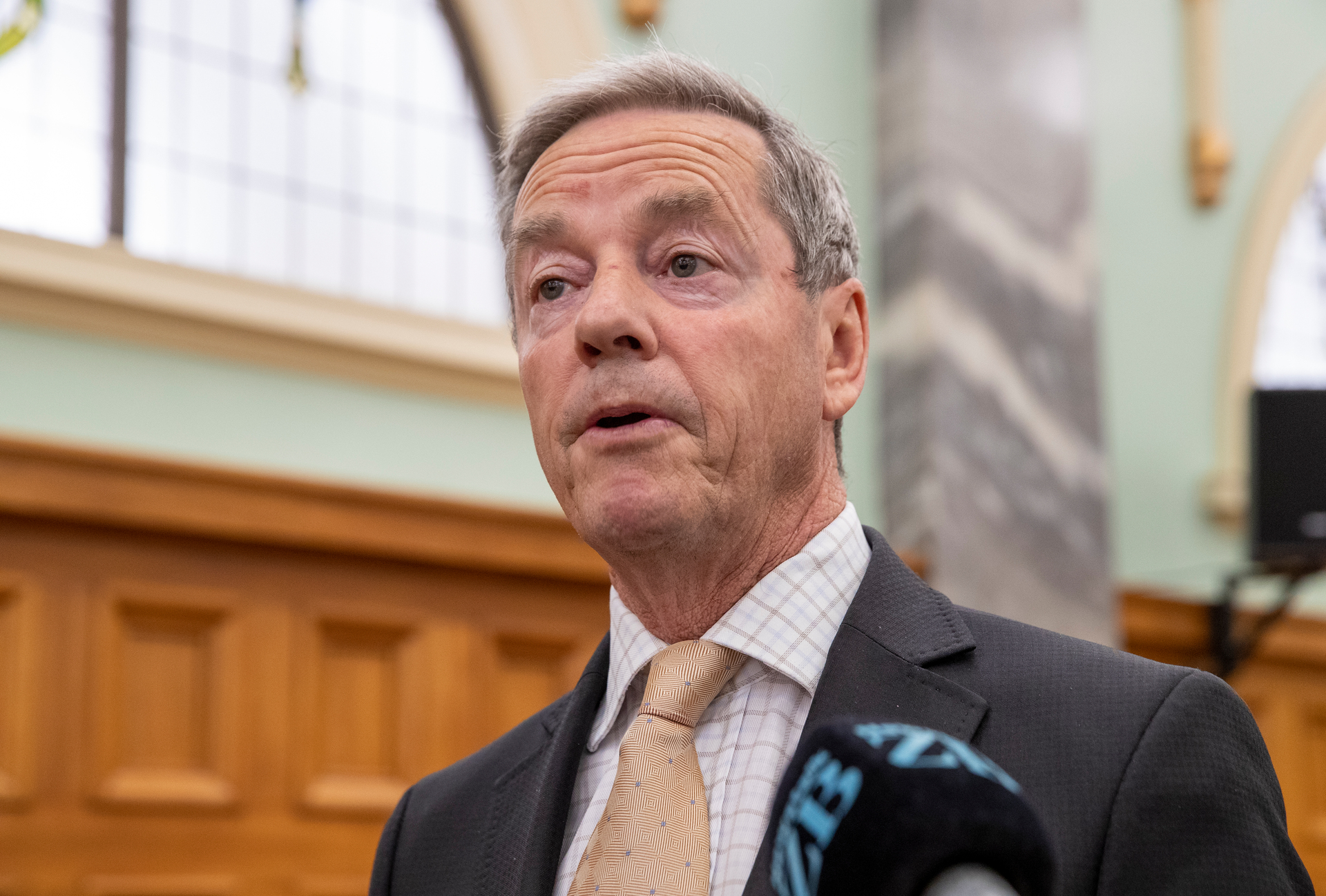 National's building and construction spokesman, Andrew Bayly, says the scheme is an outrageous waste of money for such a poor outcome. Photo / Mark Mitchell
