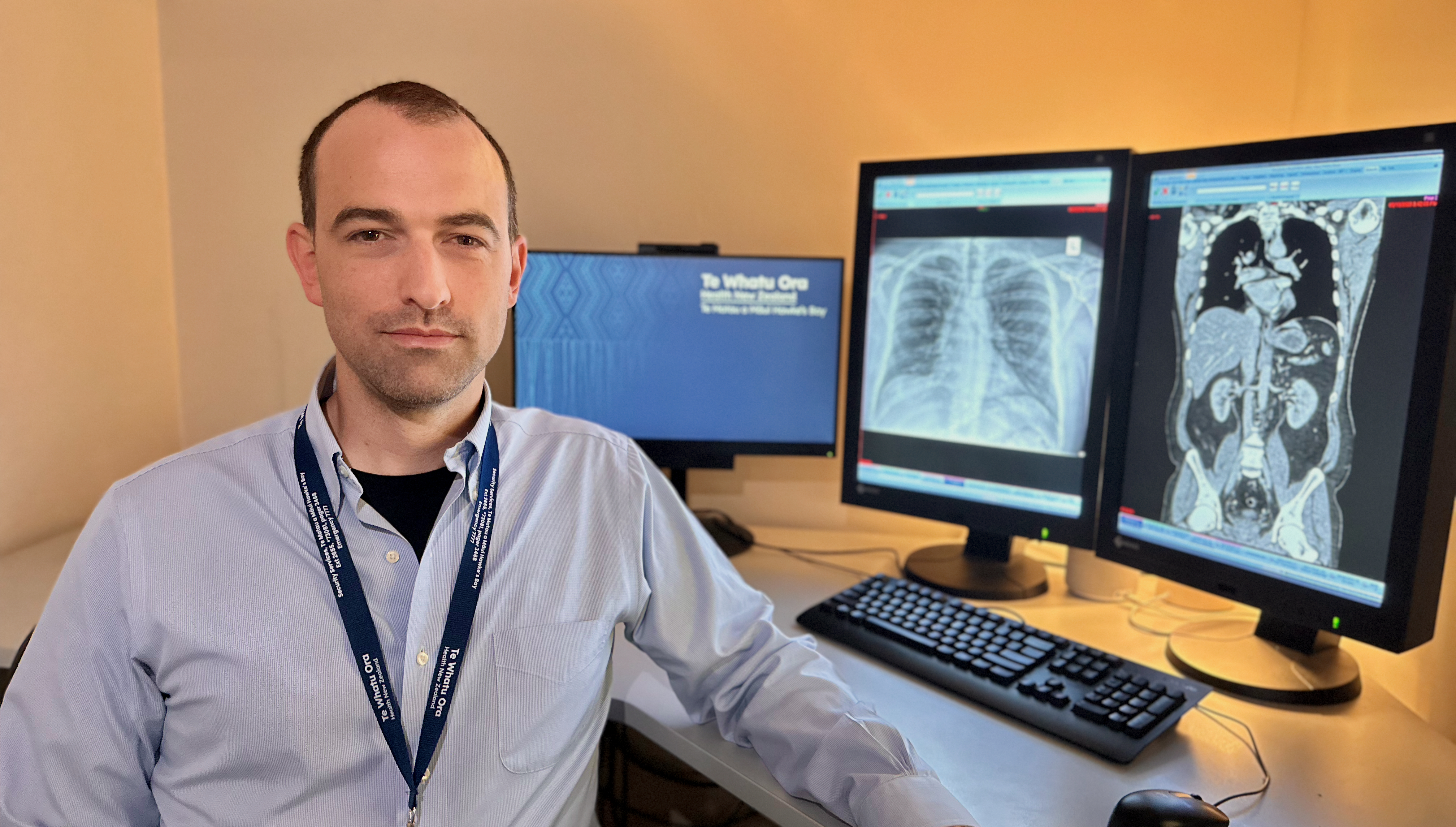 Dr Bryan Wolf, the consultant radiologist in Hawke's Bay, who has been pushing Te Whatu Ora - Health New Zealand to be more open about safety risks arising from defective information systems. Photo / Supplied