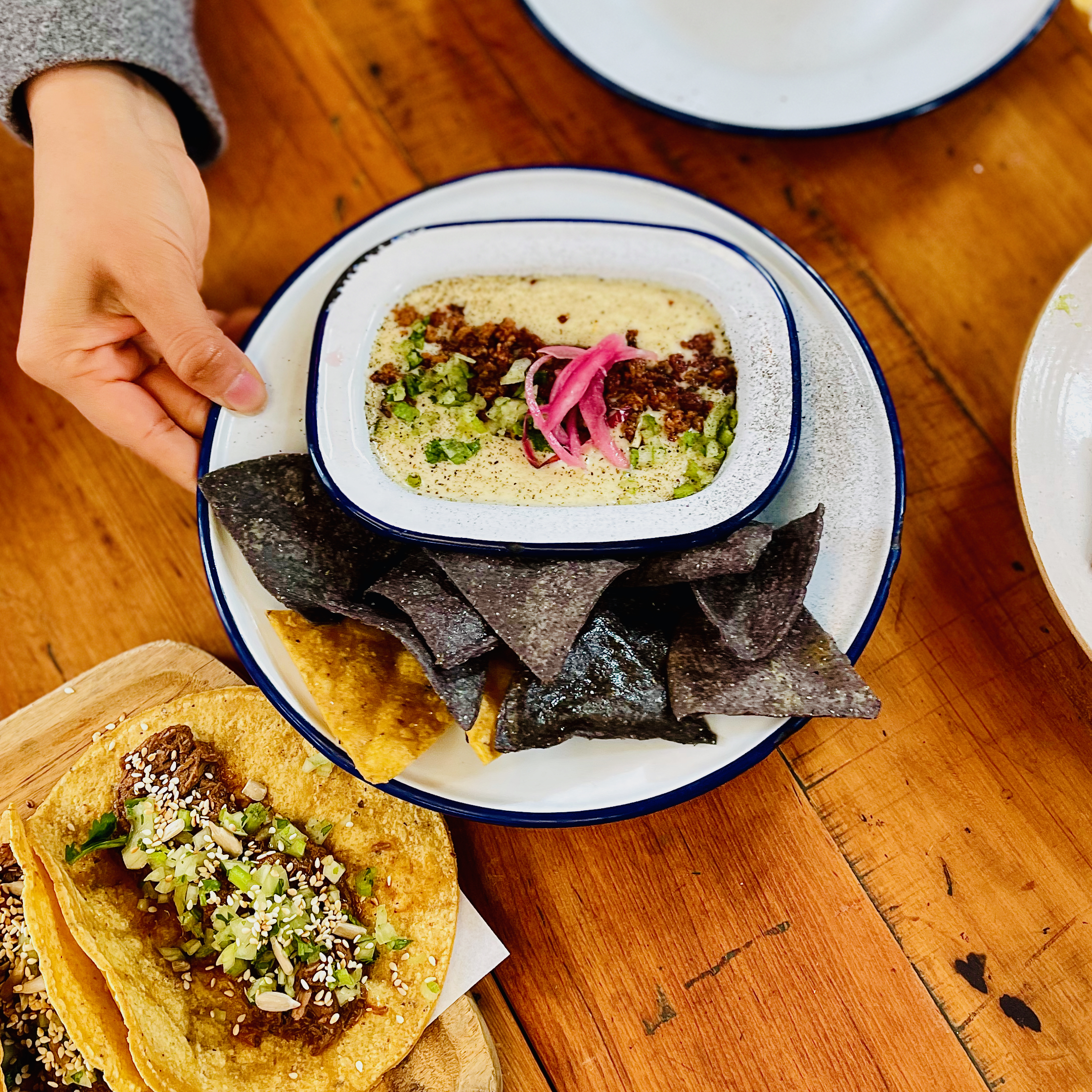 Queso Fondue at Tacoteca. Photo / Jason Nockels