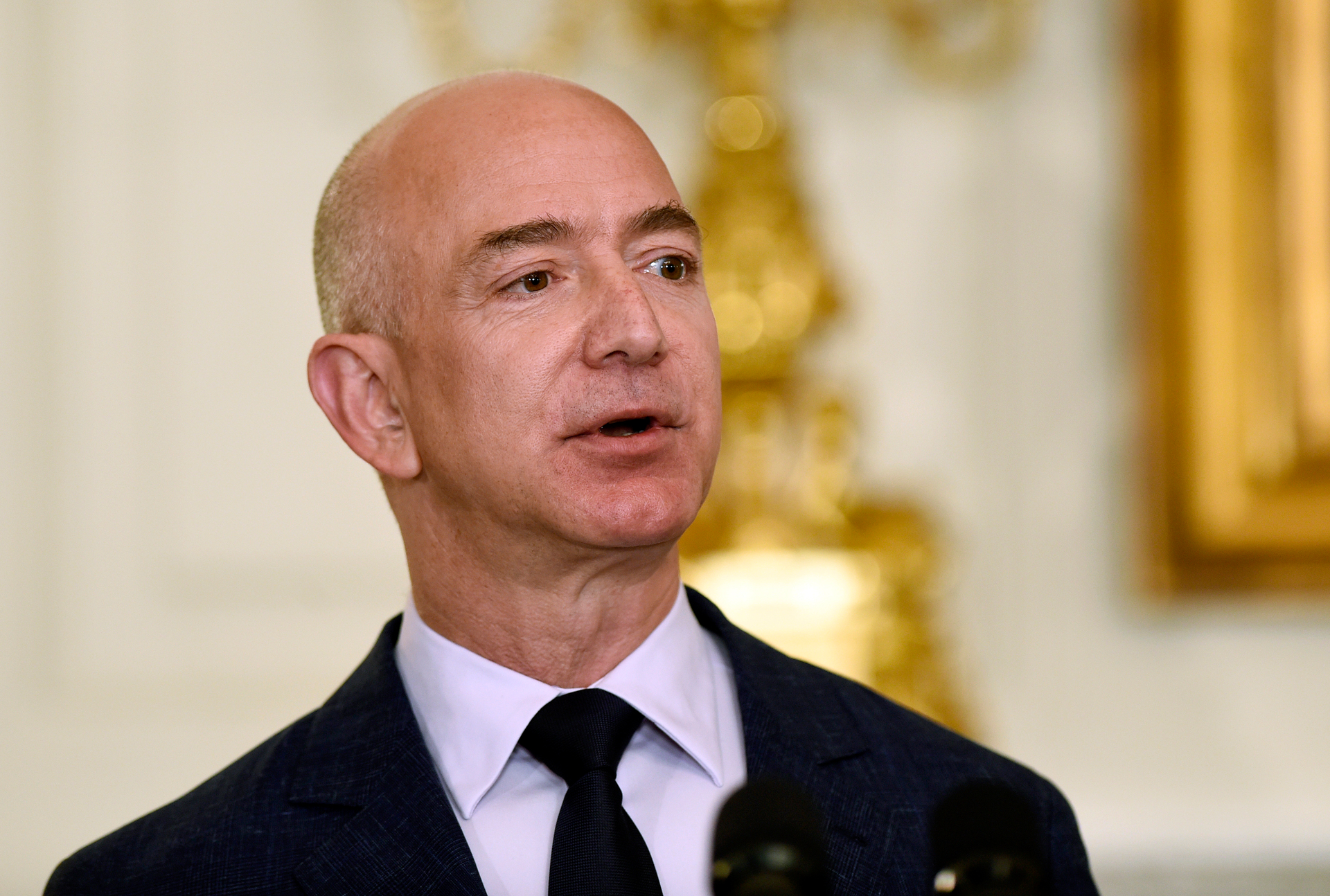 Amazon founder Jeff Bezos accused the tabloid of trying to bribe him in 2019. Photo / AP