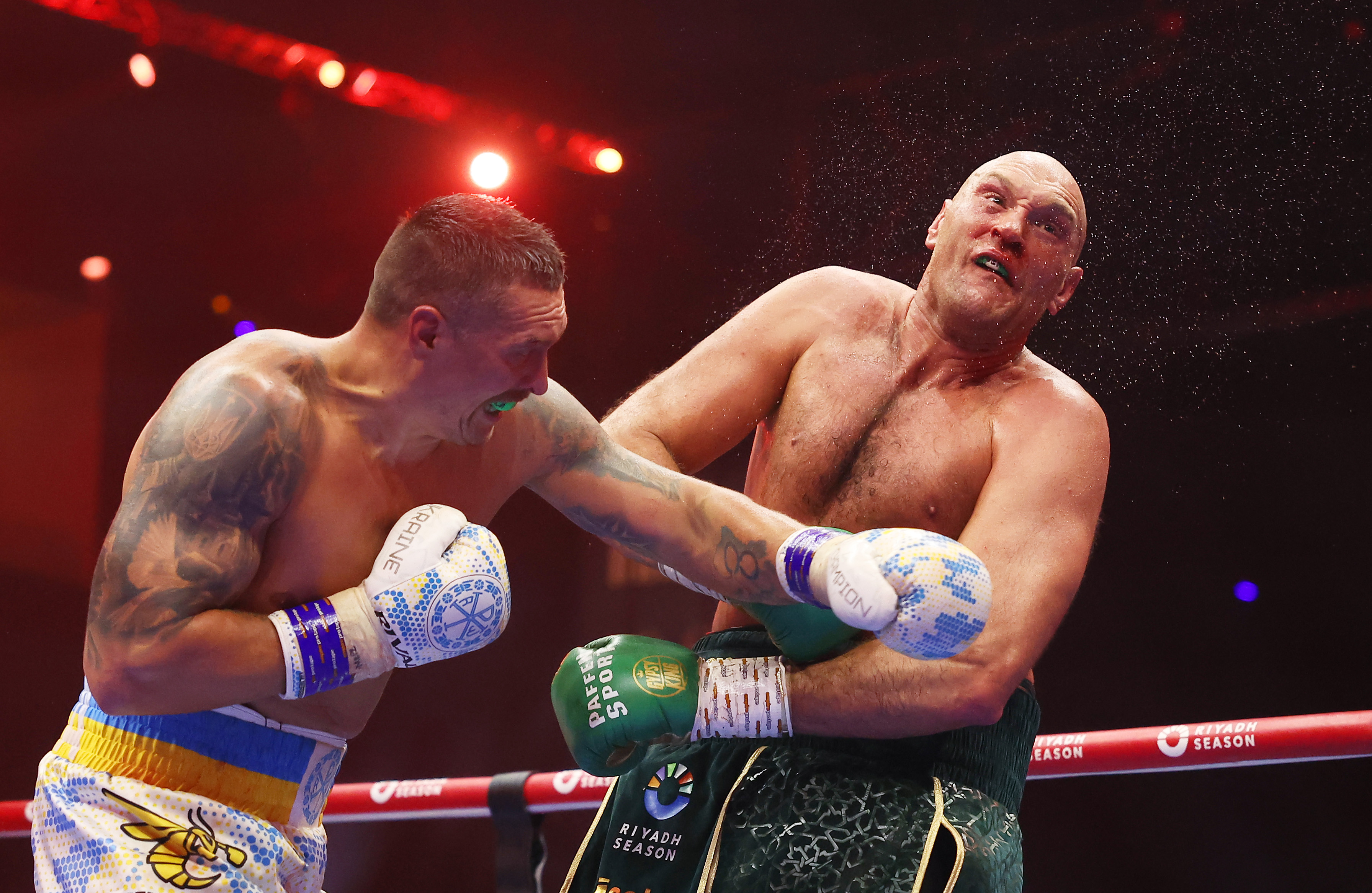 Oleksandr Usyk has defeated Tyson Fury to become the undisputed world heavyweight champion. Photo / Getty Images