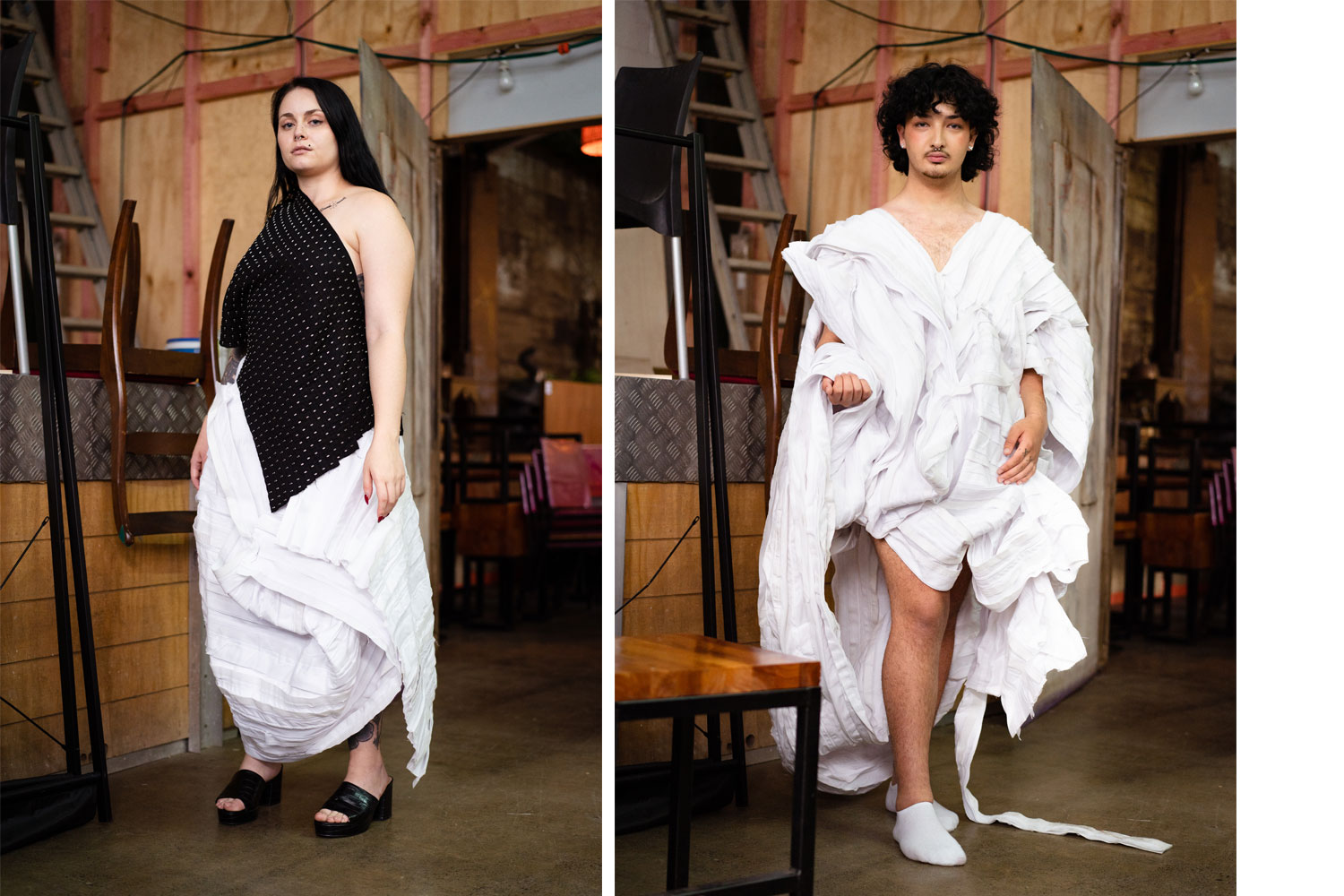Designs from Kerry Brack. Photos / Michelle Abraham