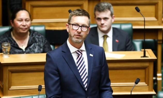 Act's Simon Court said there was no climate emergency during a debate in Auckland last night. Photo / RNZ