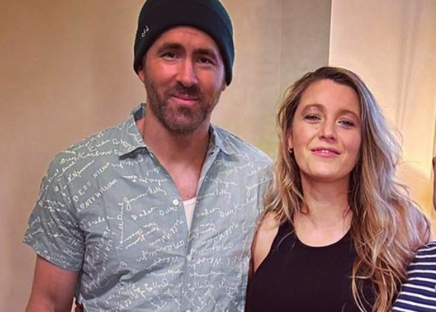 Ryan Reynolds and Blake Lively. February 13, 2023. Photo / via Instagram