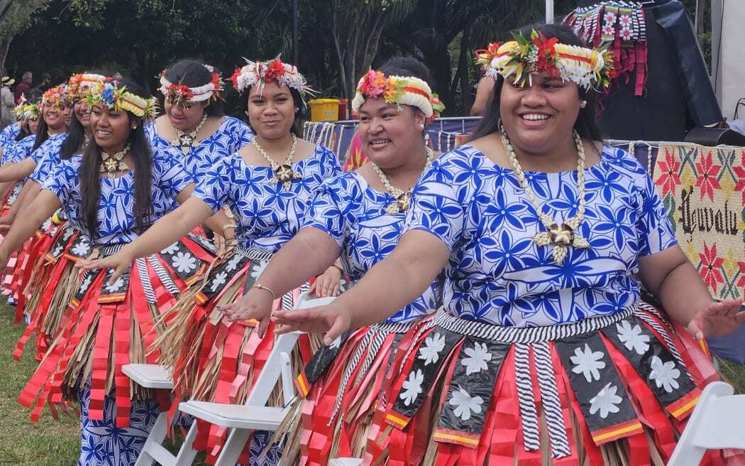 The Vaitupu Community. Photo / RNZ/Tiana Haxton