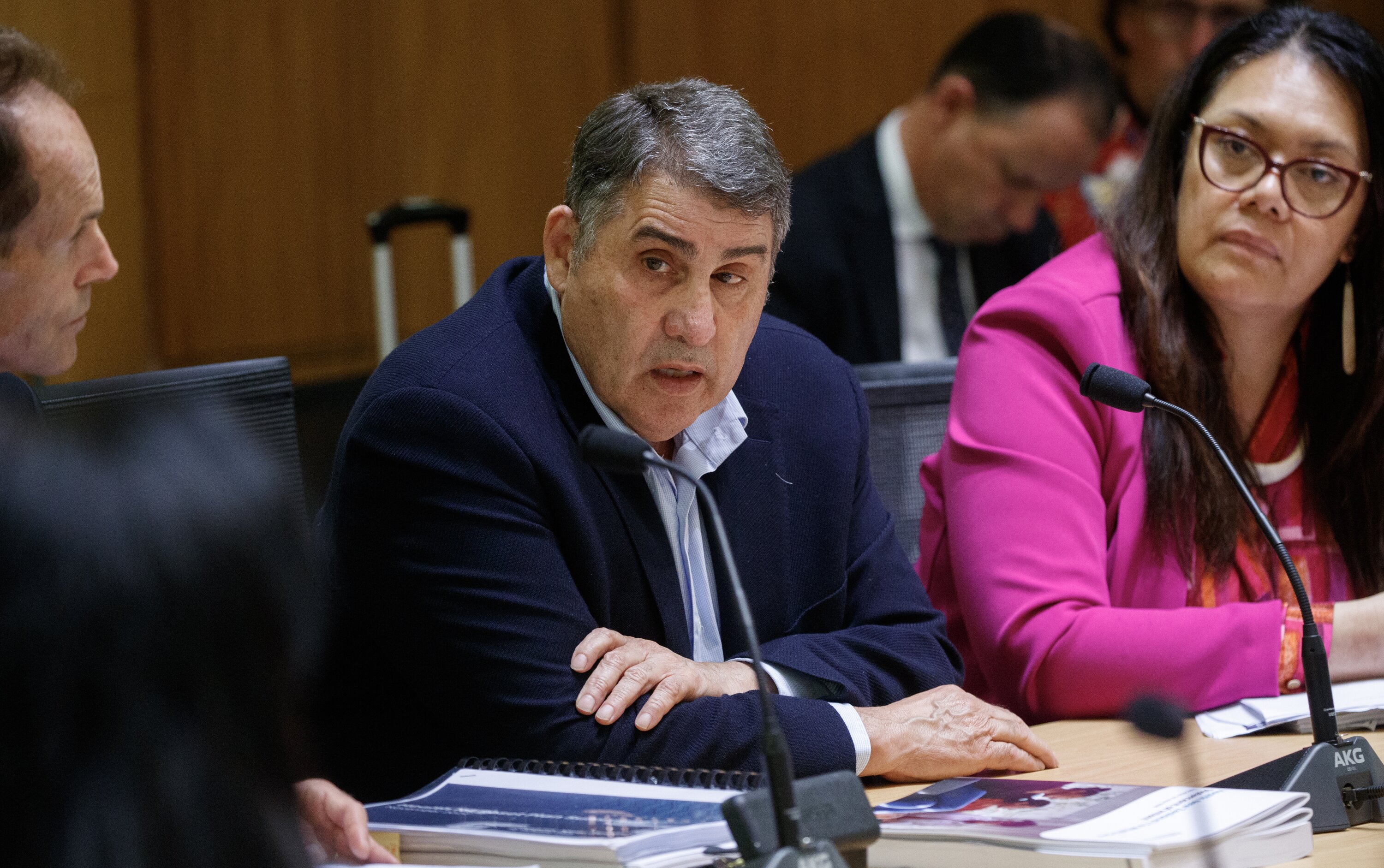 Health NZ Commissioner Professor Lester Levy is leading a reset of the organisation after it was found to be overspending by $140m a month. Photo / Mark Mitchell





