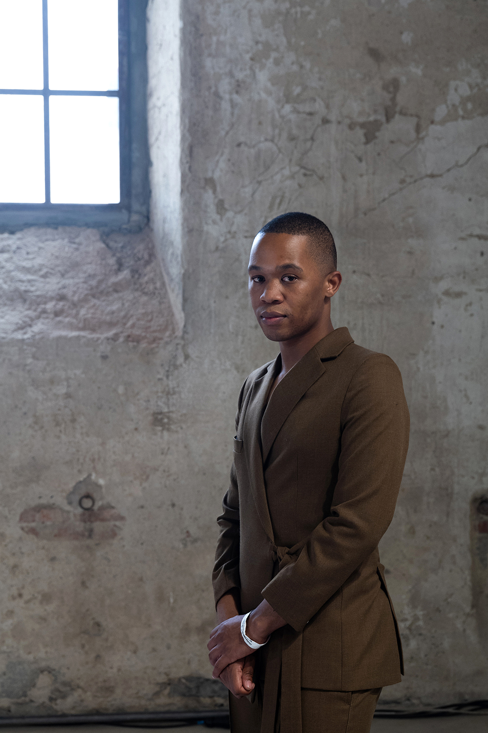 The designer Thebe Magugu in Florence. Photo / Clara Vannucci, The New York Times
