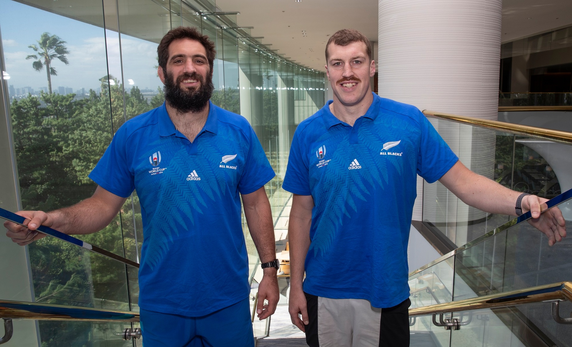 2019 Rugby World Cup Brodie Retallick and Sam Whitelock pairing