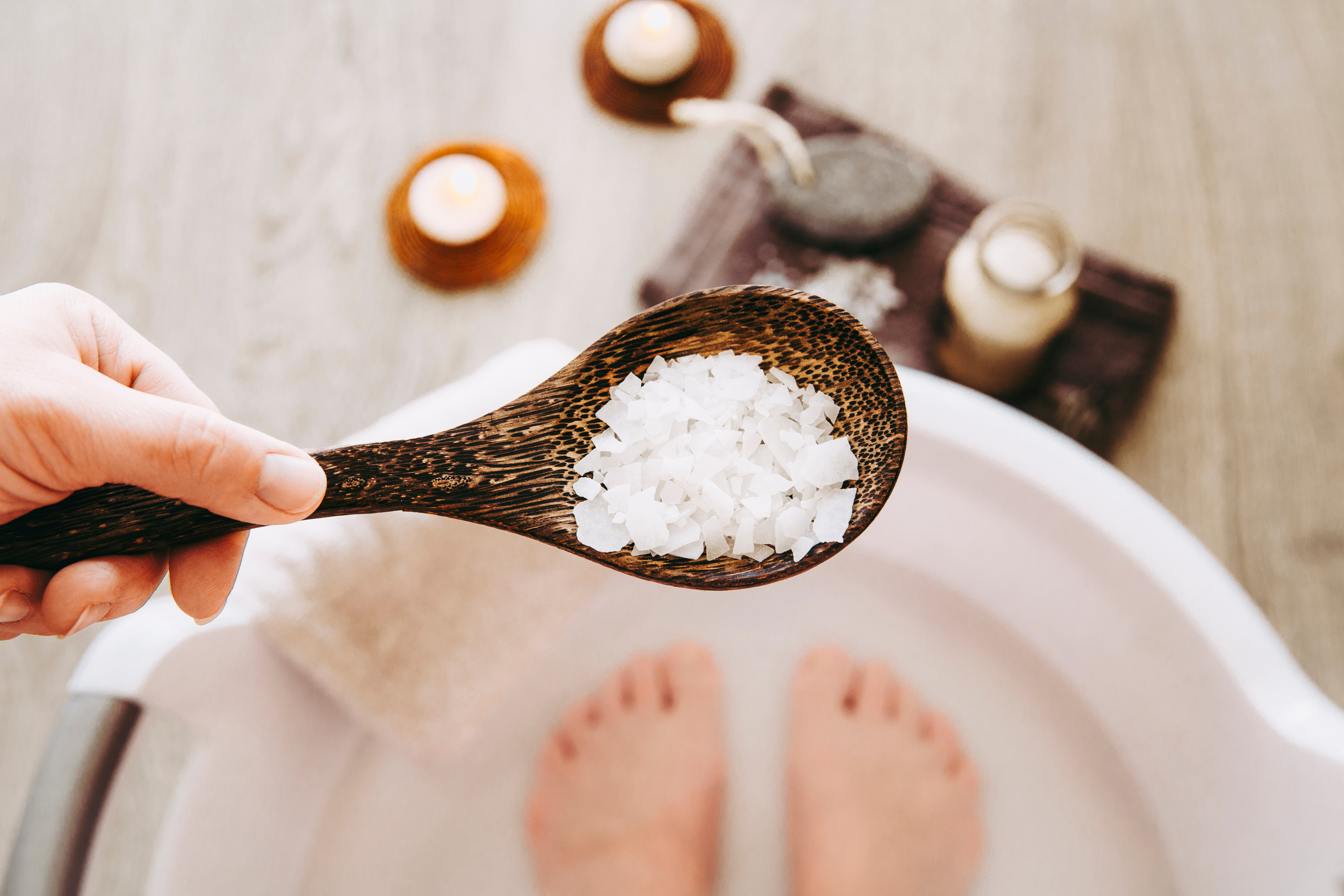 Magnesium baths not only replenish the body's magnesium levels but also induce relaxation, promoting the release of oxytocin and reducing cortisol levels. Photo / 123rf